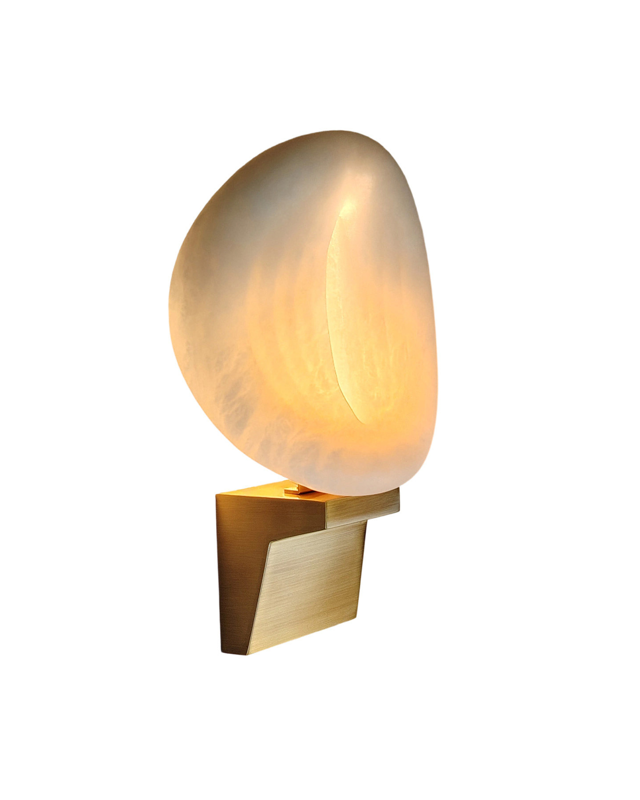 Inner Flame Alabaster Wall Light