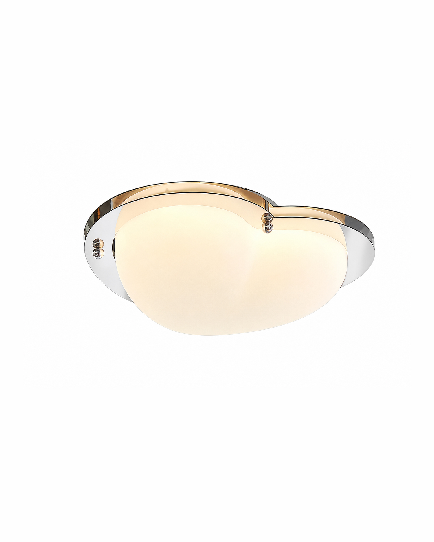 Silver Locket Ceiling Light