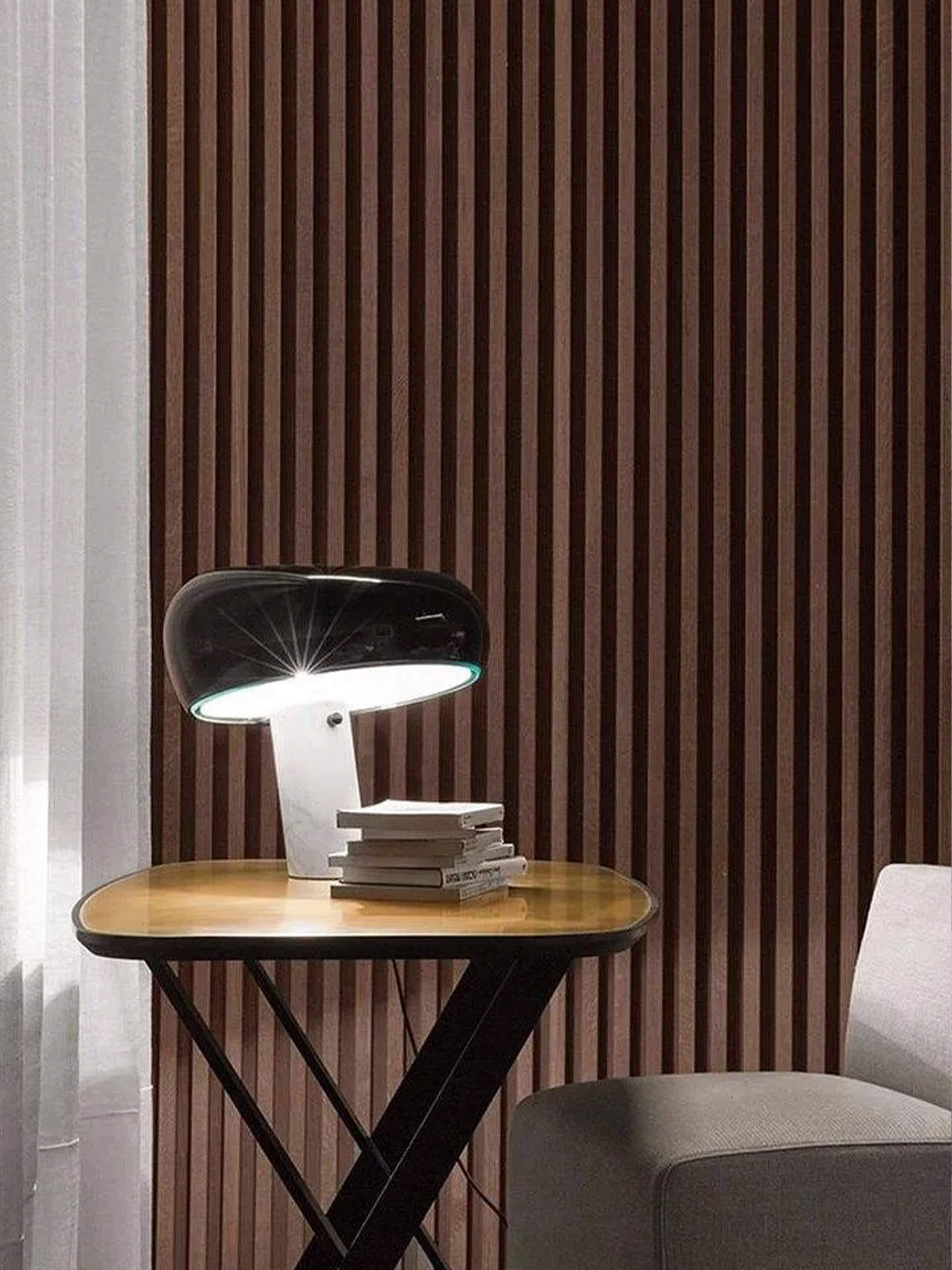 Marble Snoopy Table Lamp