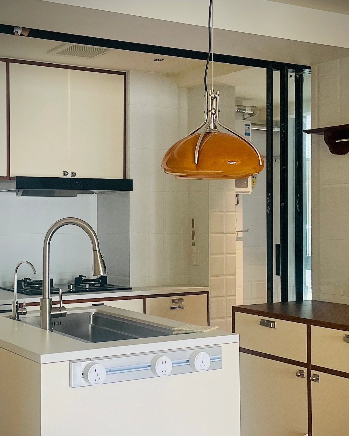 Marigold Glass Pendant Light