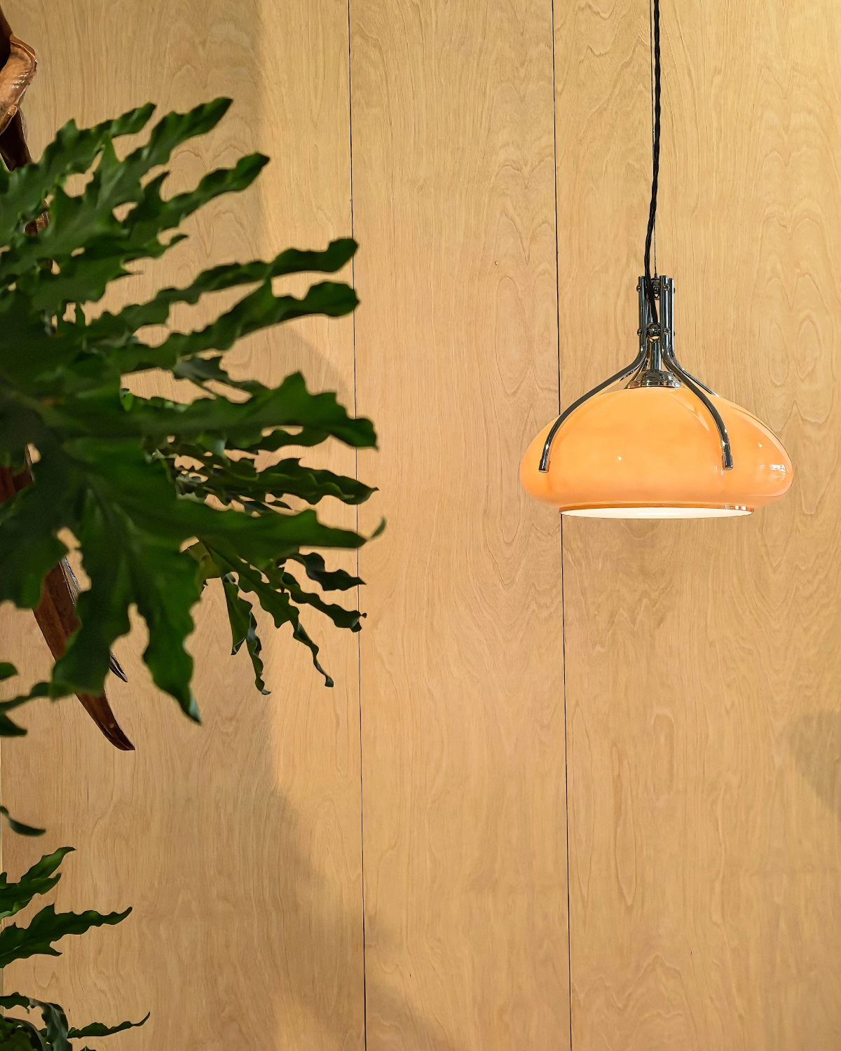 Marigold Glass Pendant Light