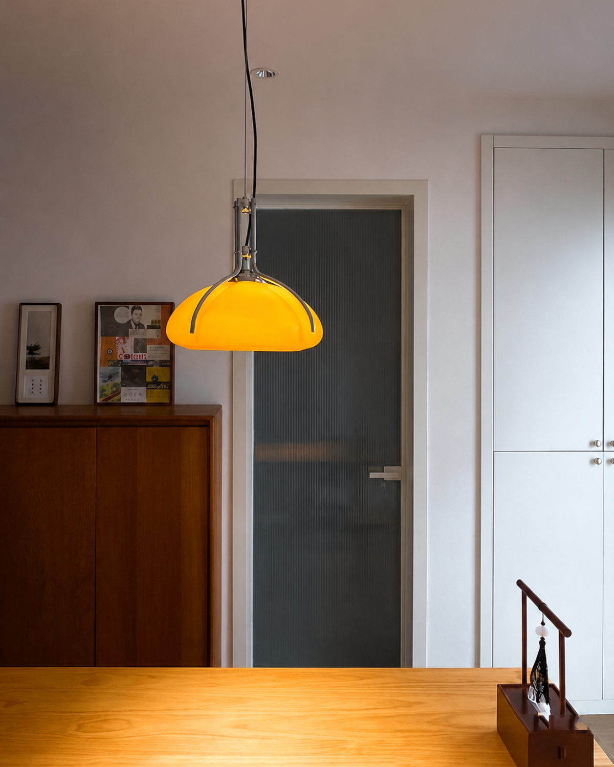 Marigold Glass Pendant Light