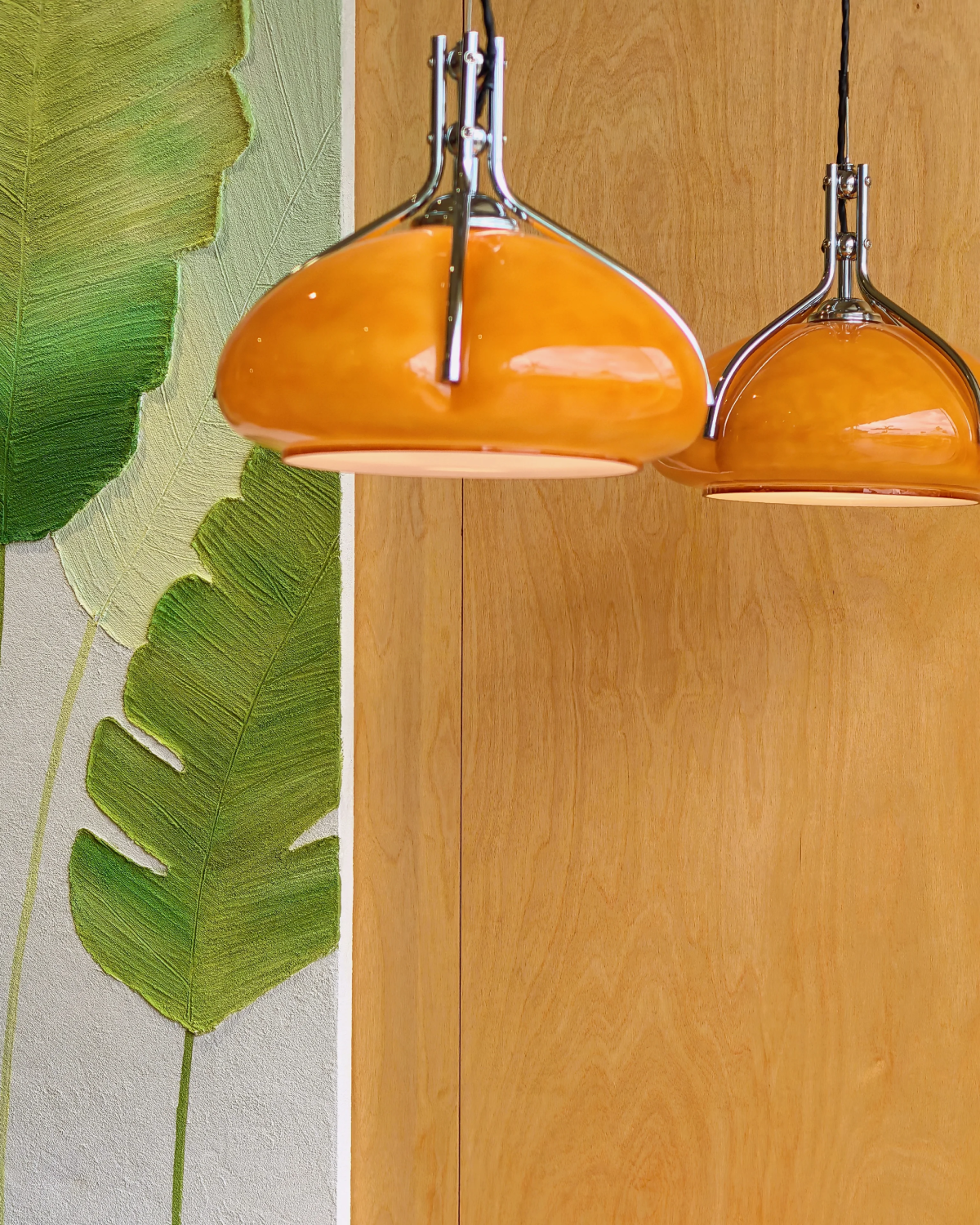 Marigold Glass Pendant Light