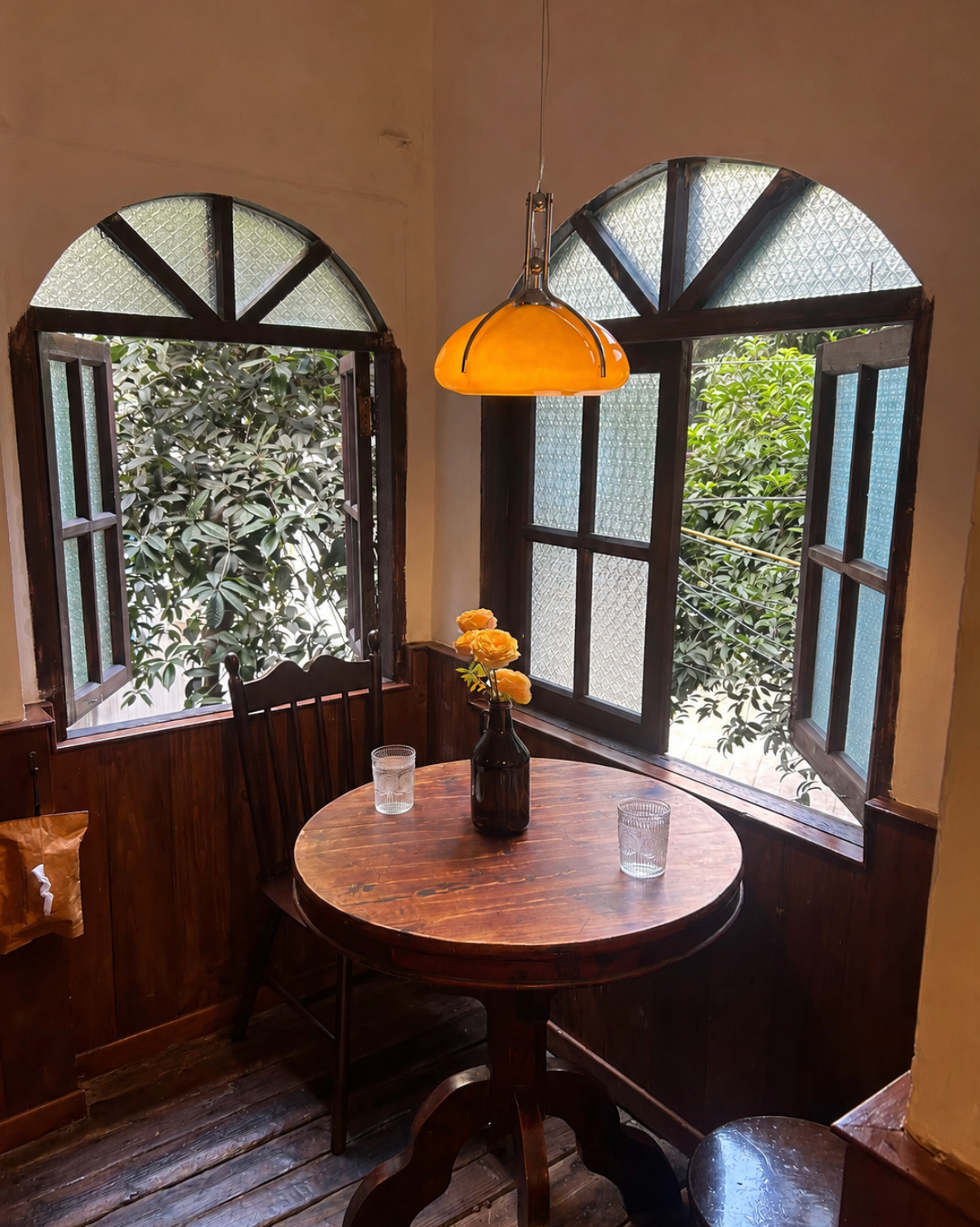 Marigold Glass Pendant Light