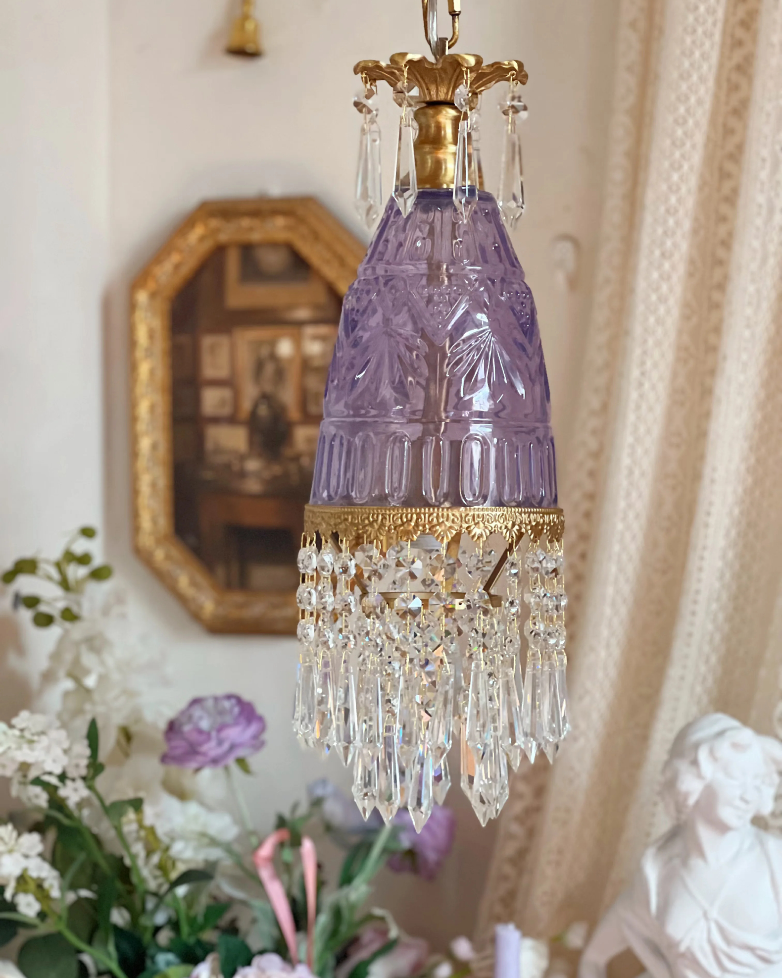 Marquise Crystal Wall Sconce 