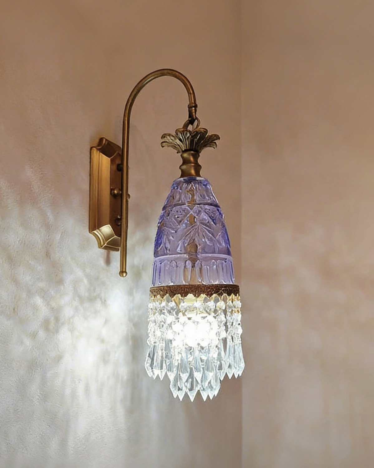Marquise Crystal Wall Sconce 