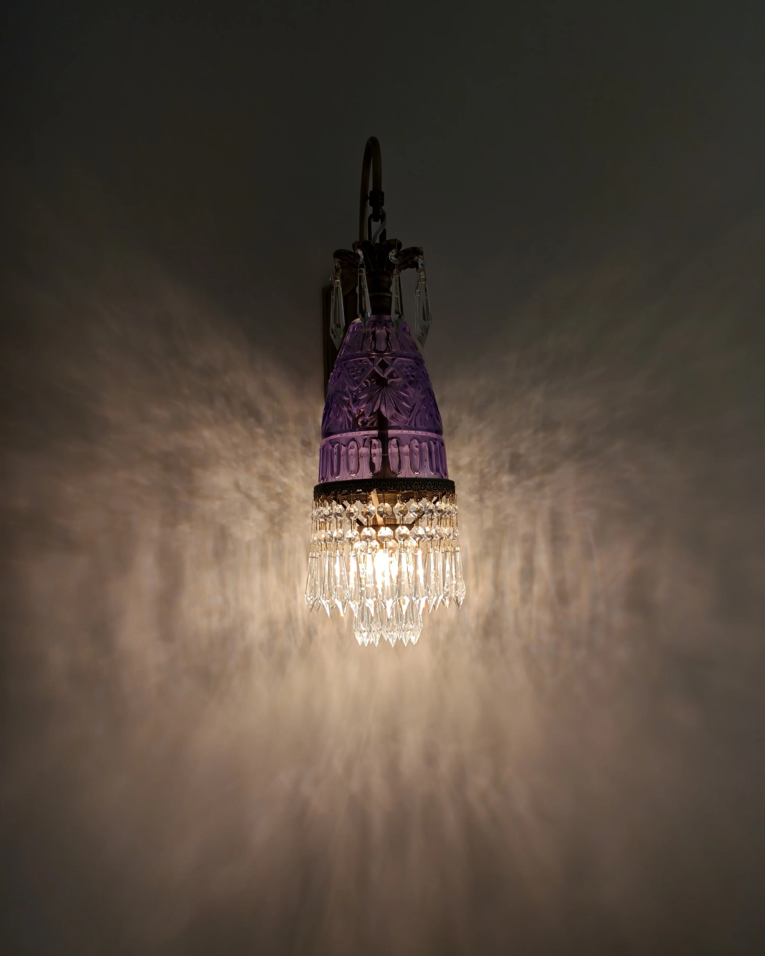 Marquise Crystal Wall Sconce 