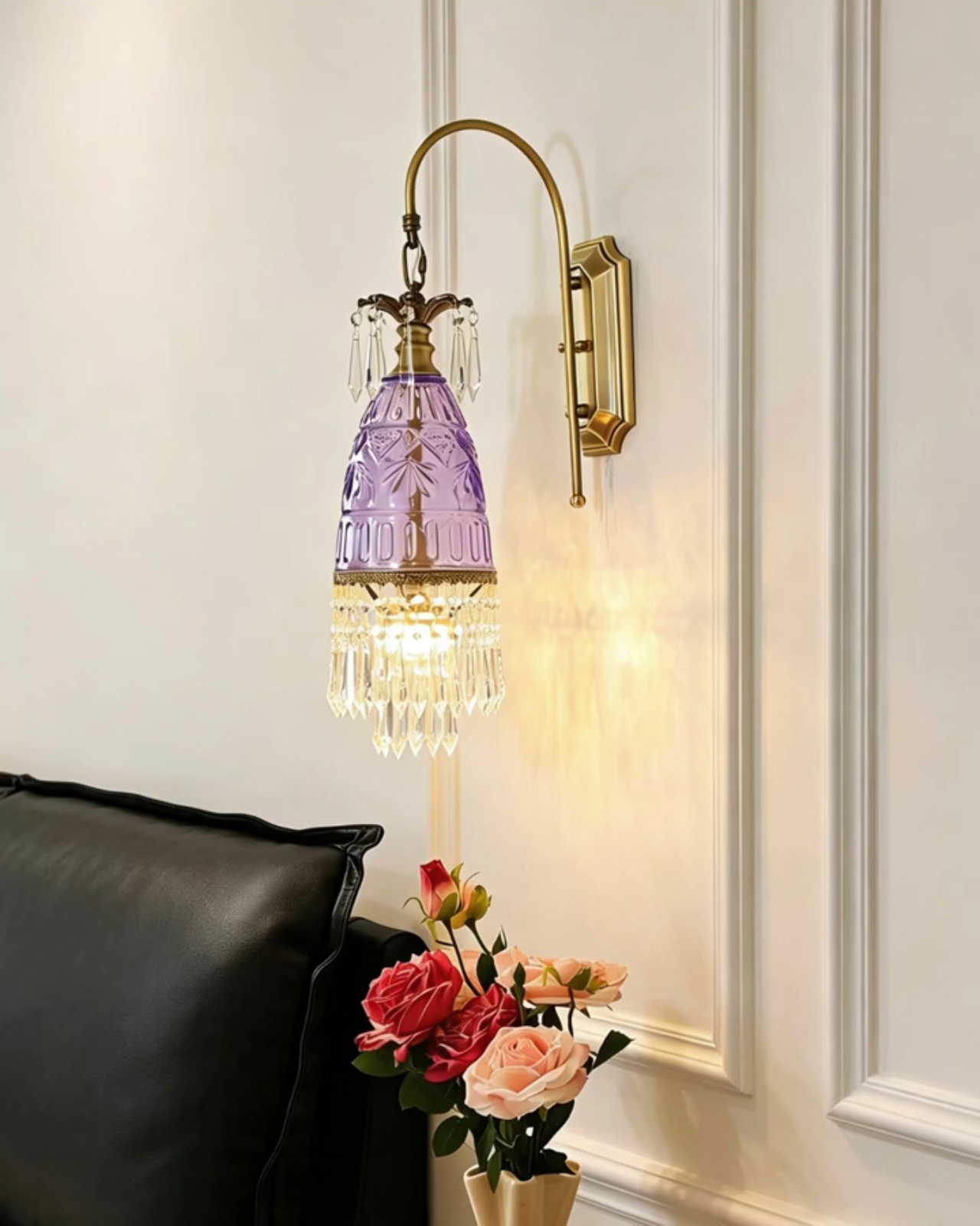 Marquise Crystal Wall Sconce 