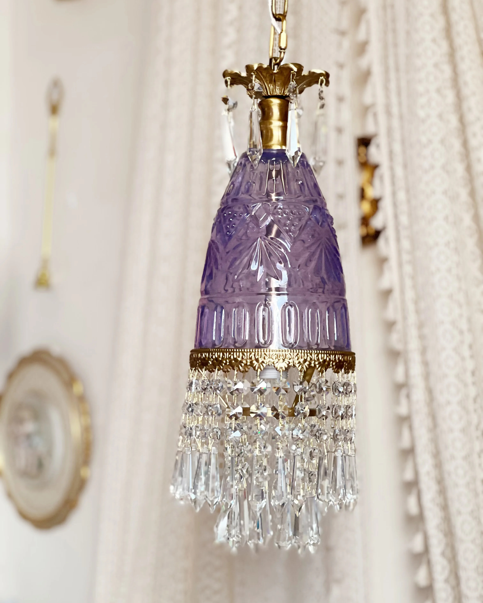 Marquise Crystal Wall Sconce 