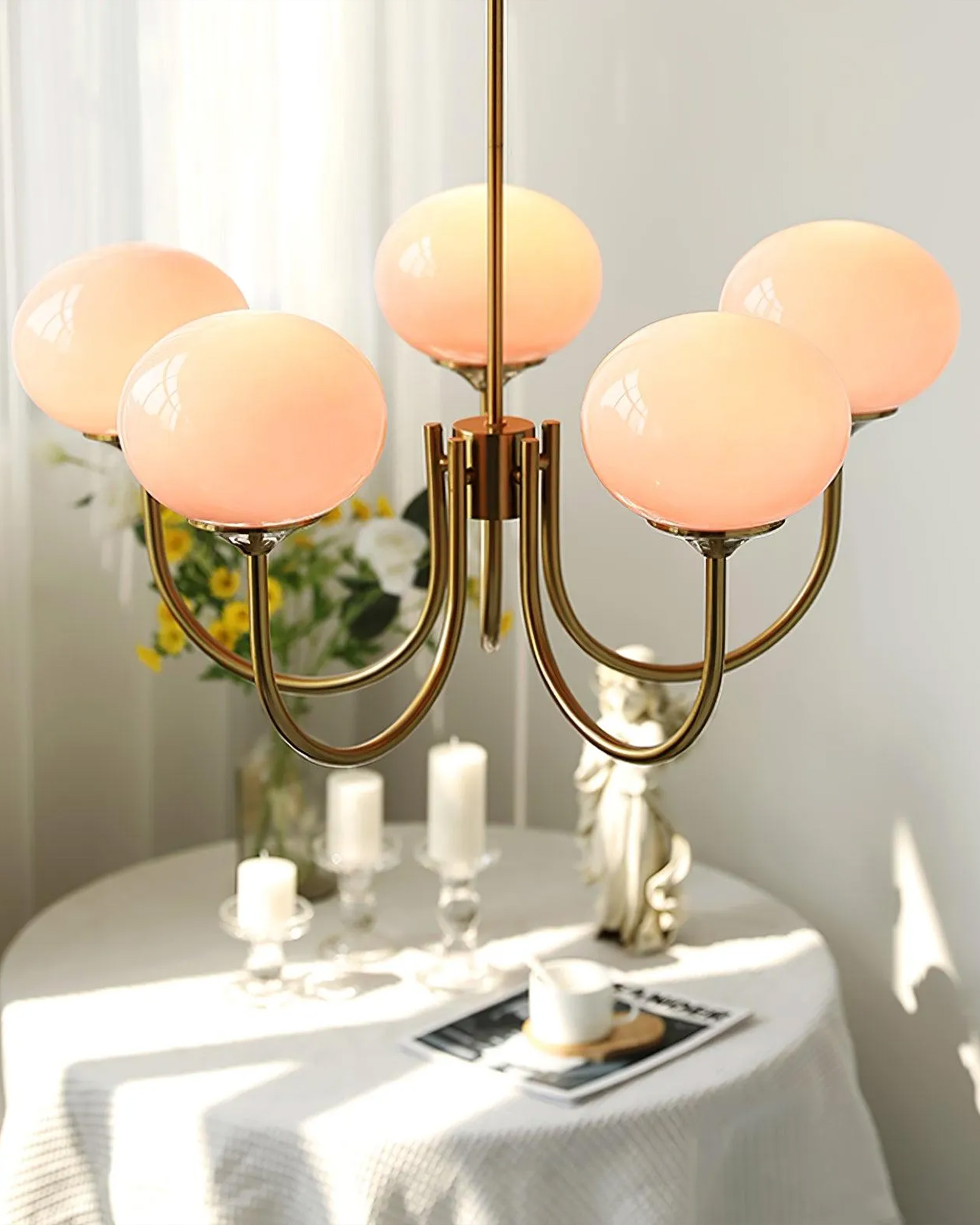 Marshmallow Chandelier