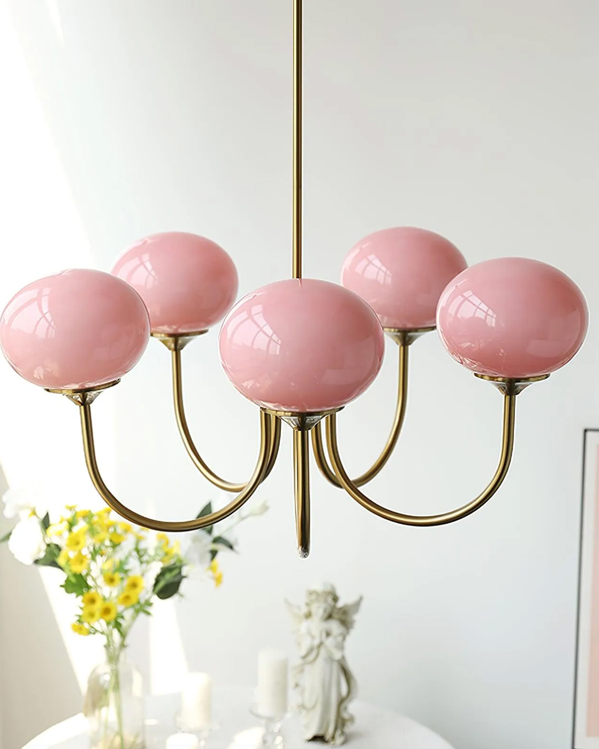 Marshmallow Chandelier