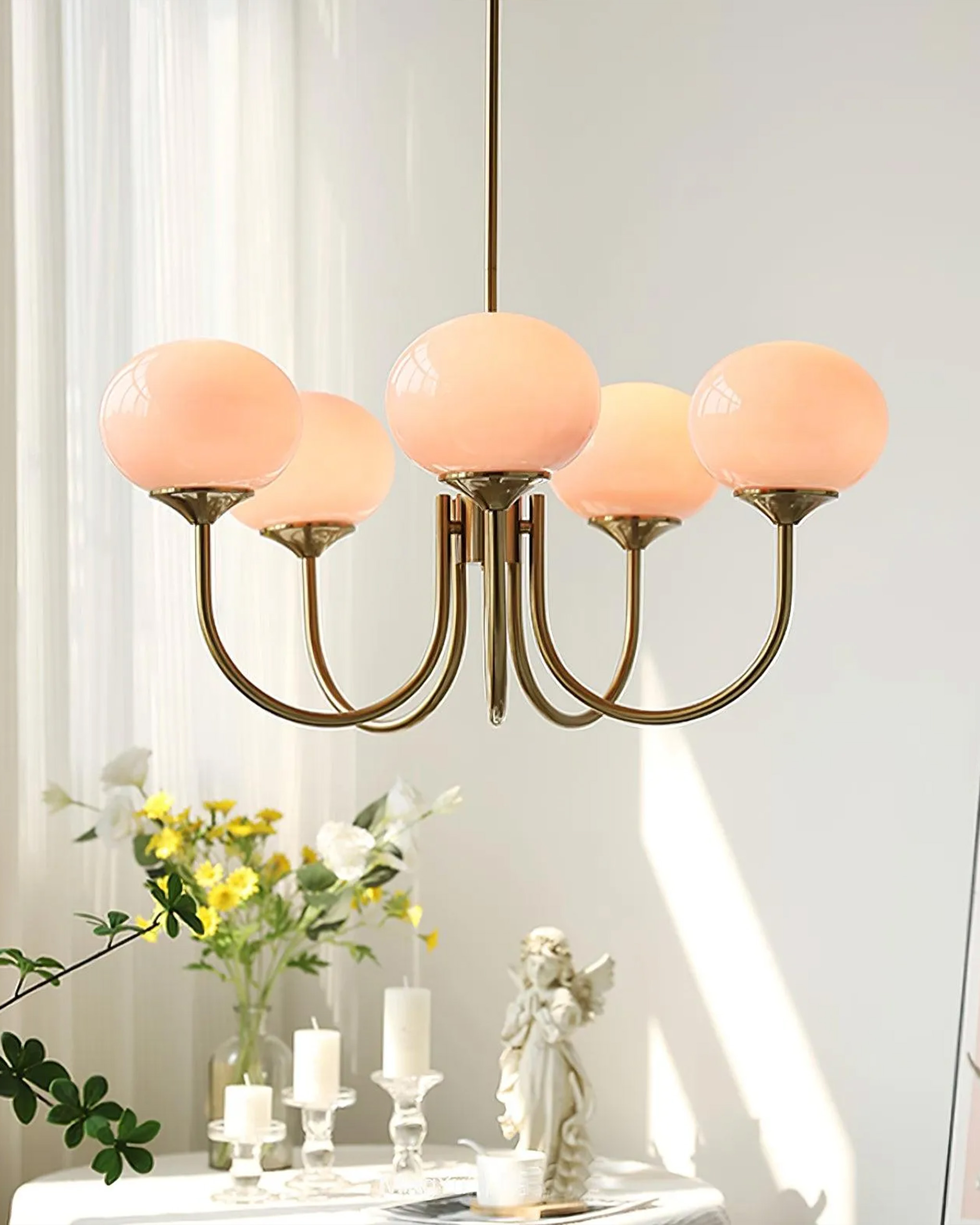 Marshmallow Chandelier