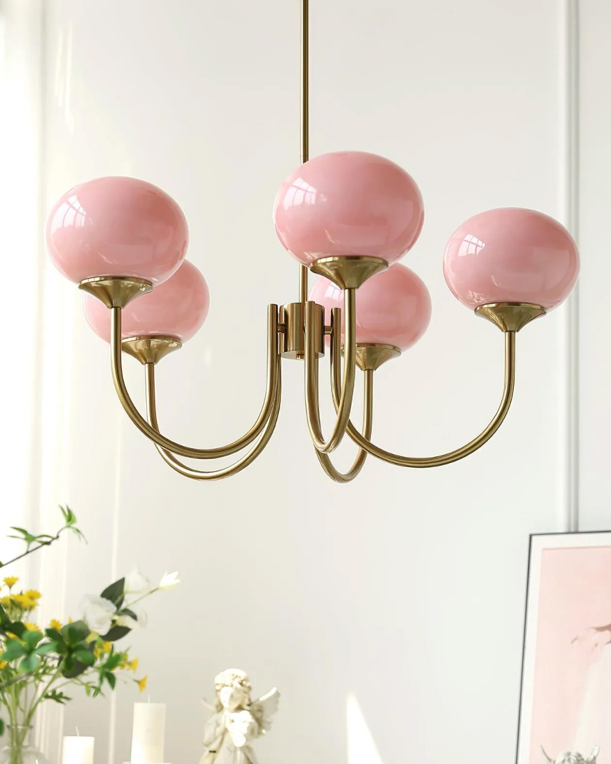 Marshmallow Chandelier