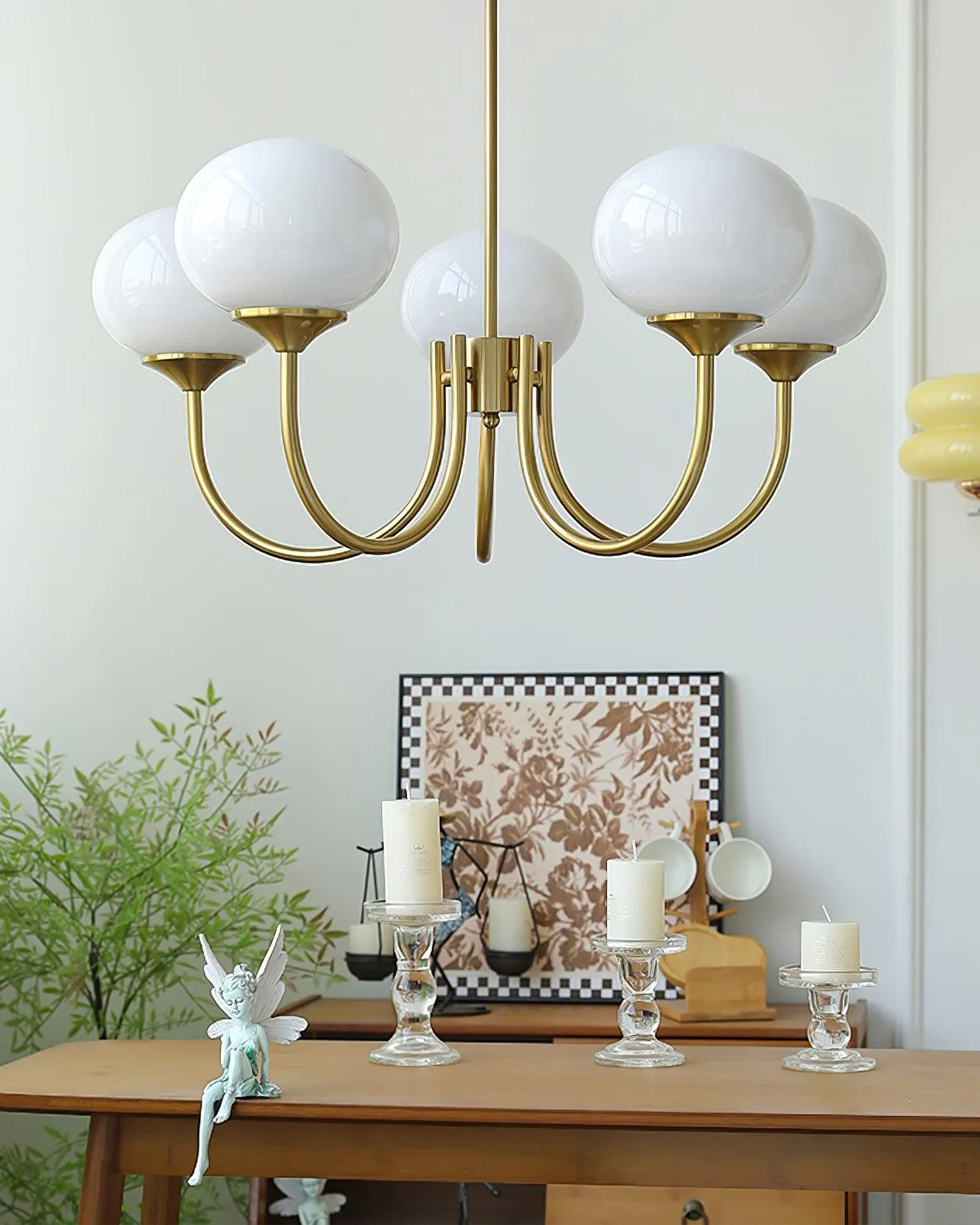 Marshmallow Chandelier