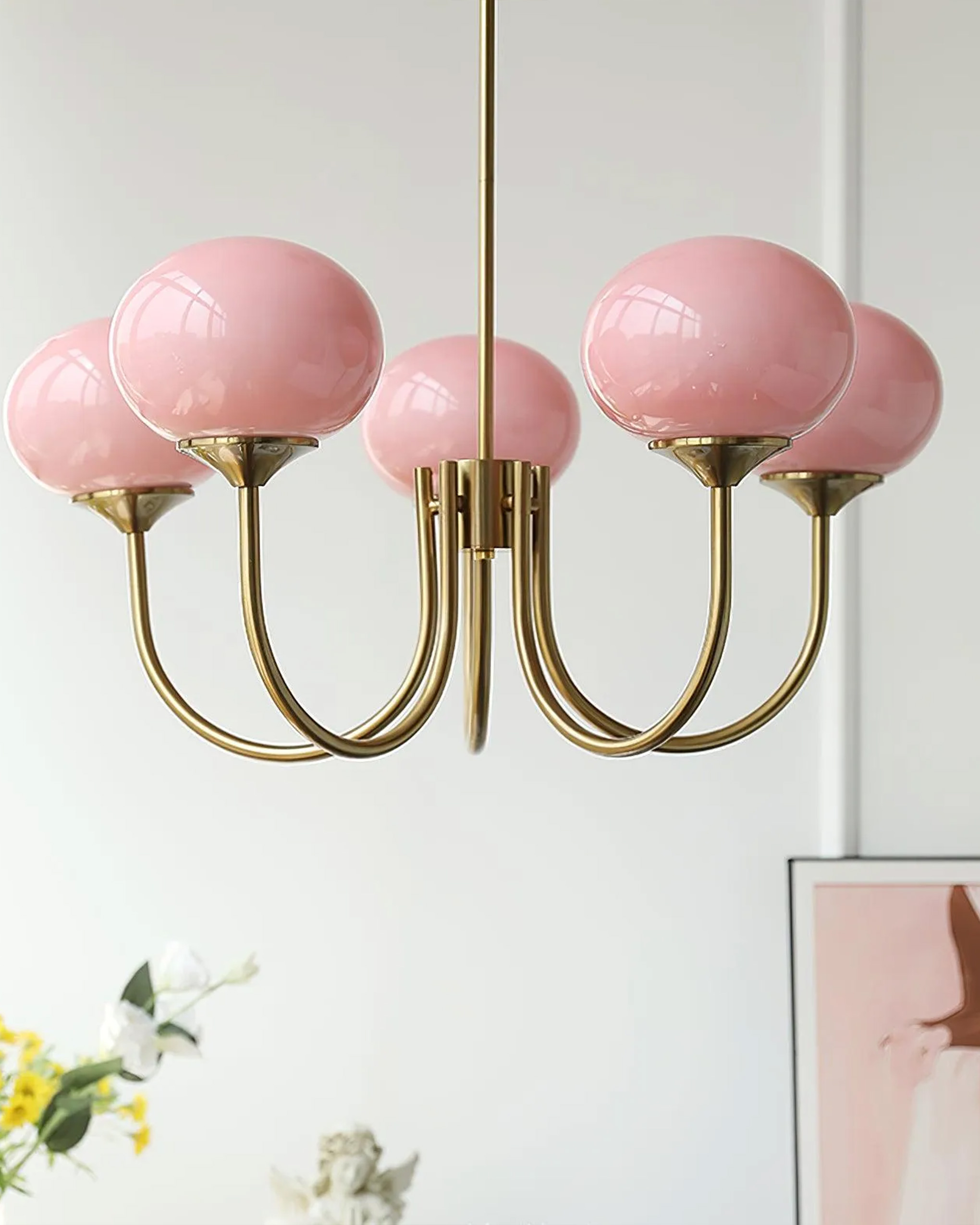 Marshmallow Chandelier