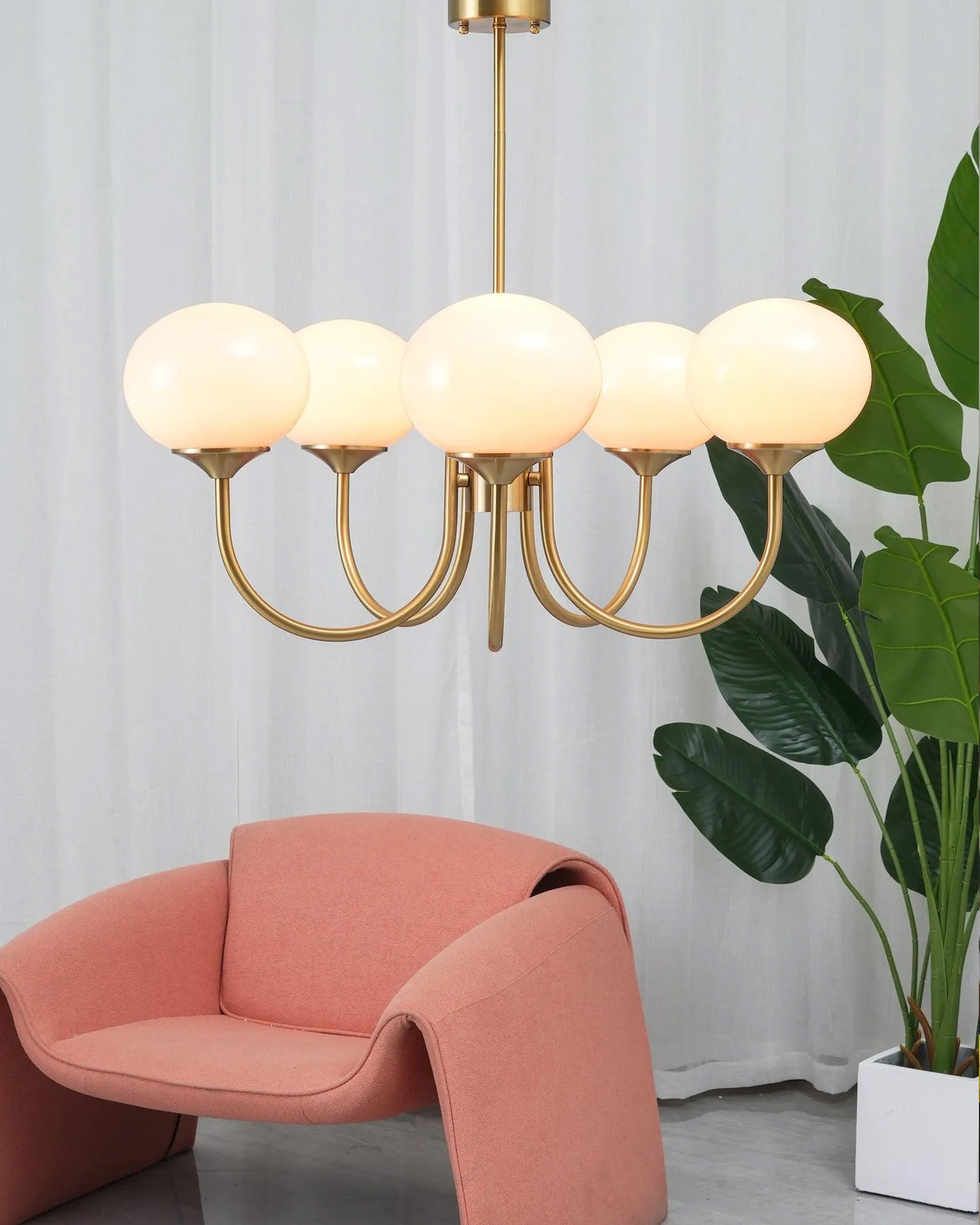 Marshmallow Chandelier