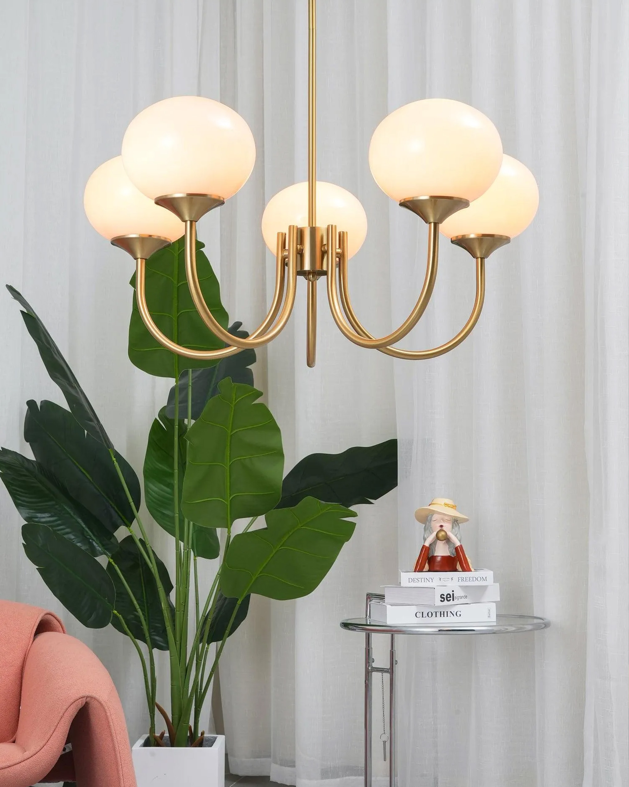 Marshmallow Chandelier