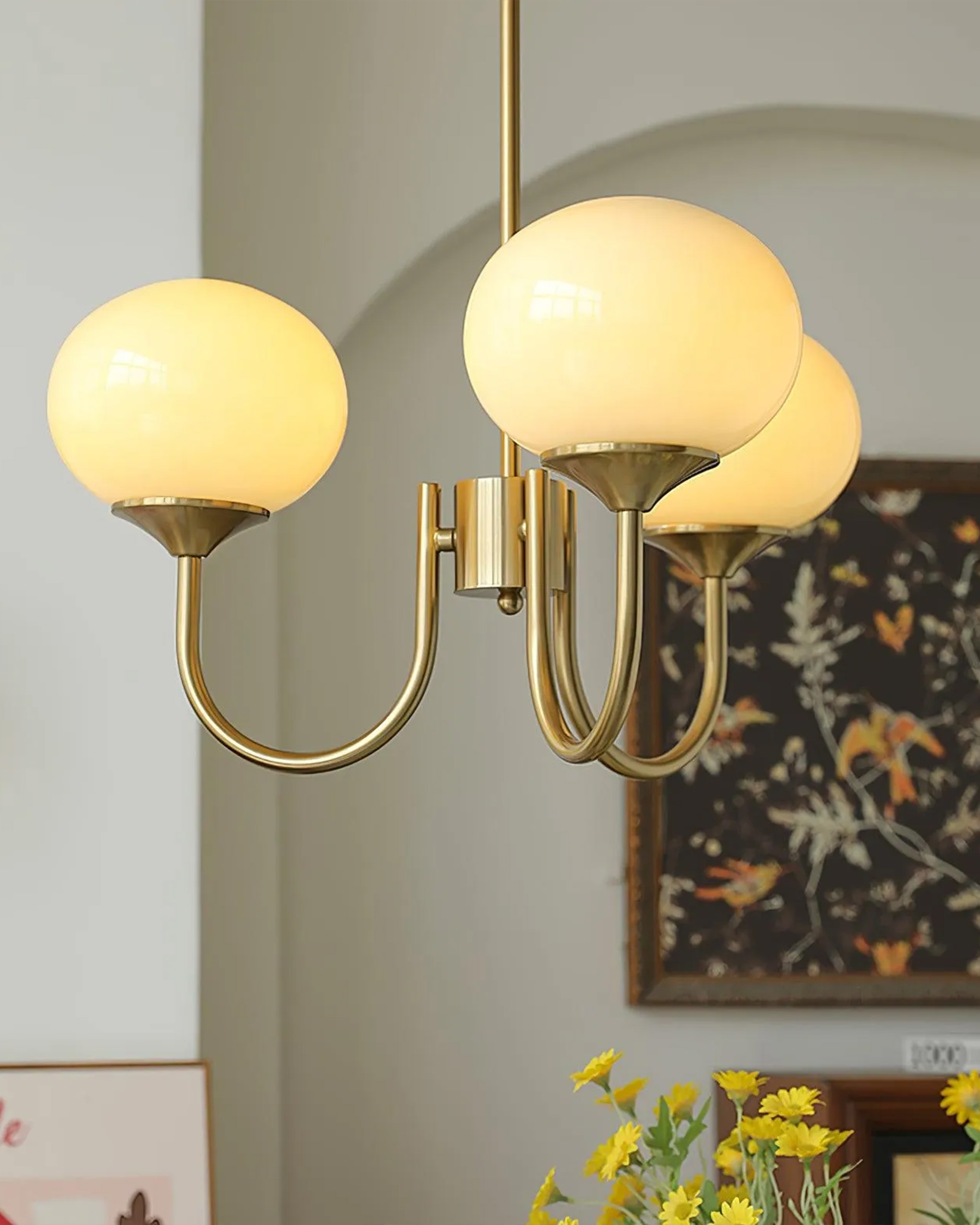 Marshmallow Chandelier