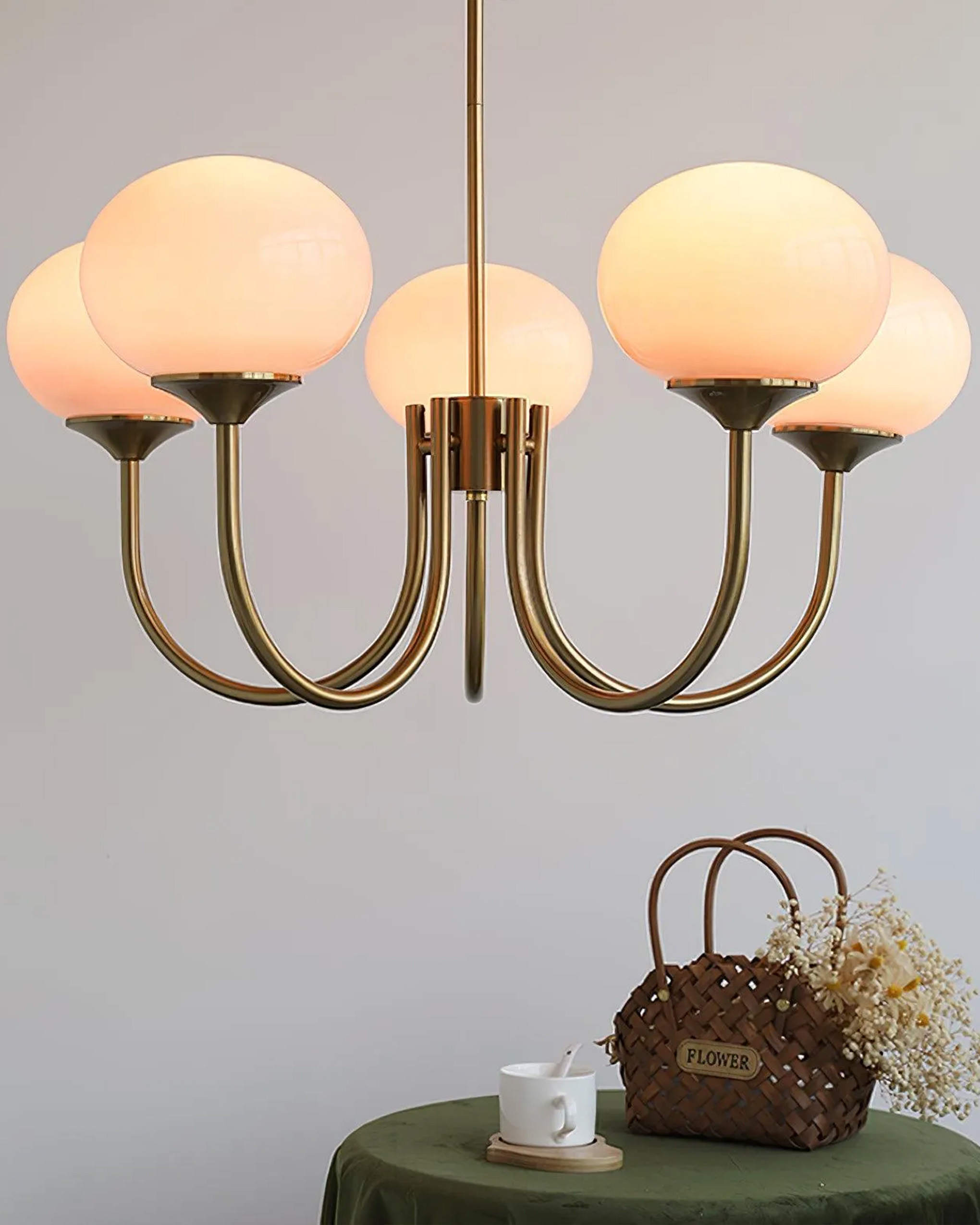 Marshmallow Chandelier