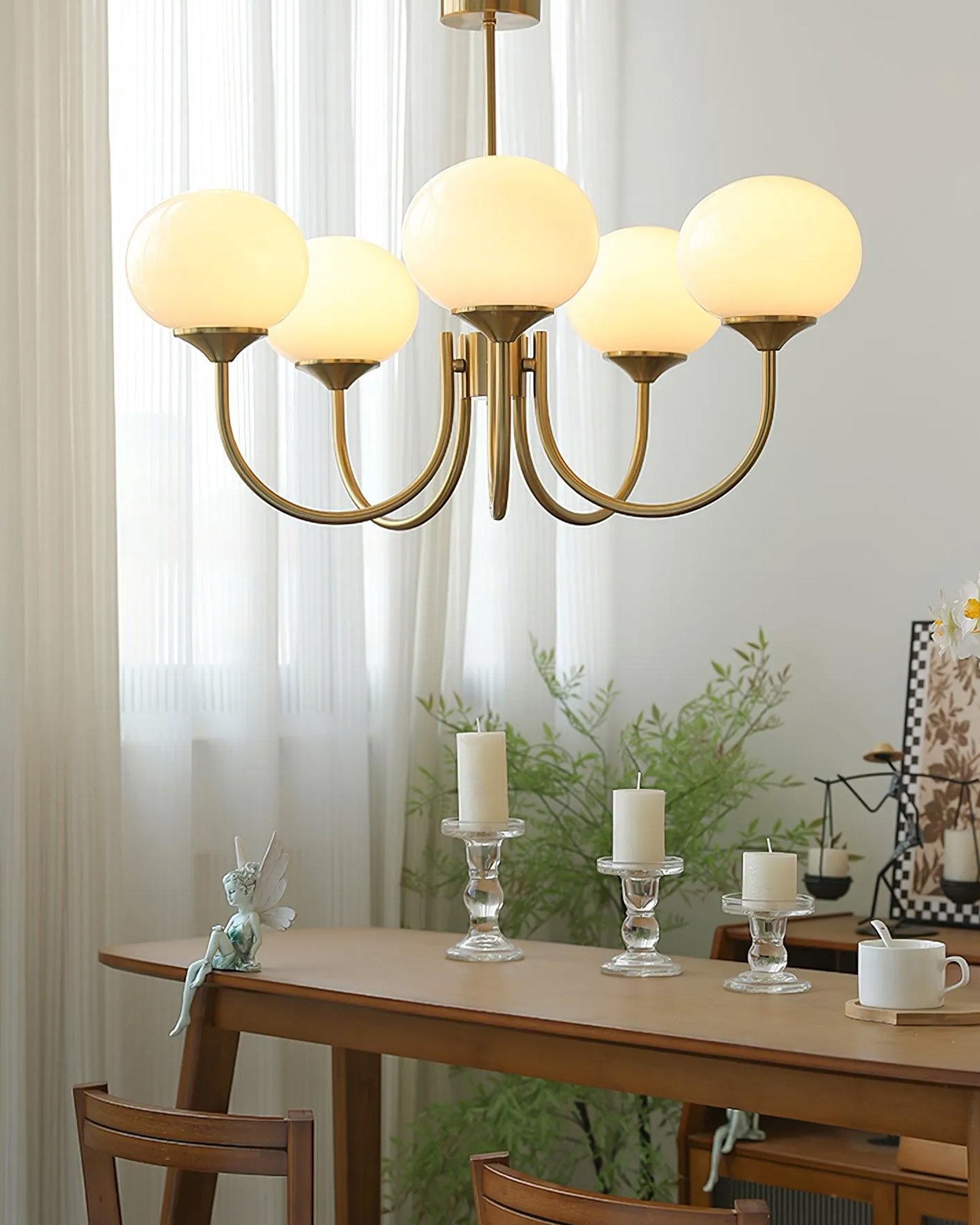 Marshmallow Chandelier