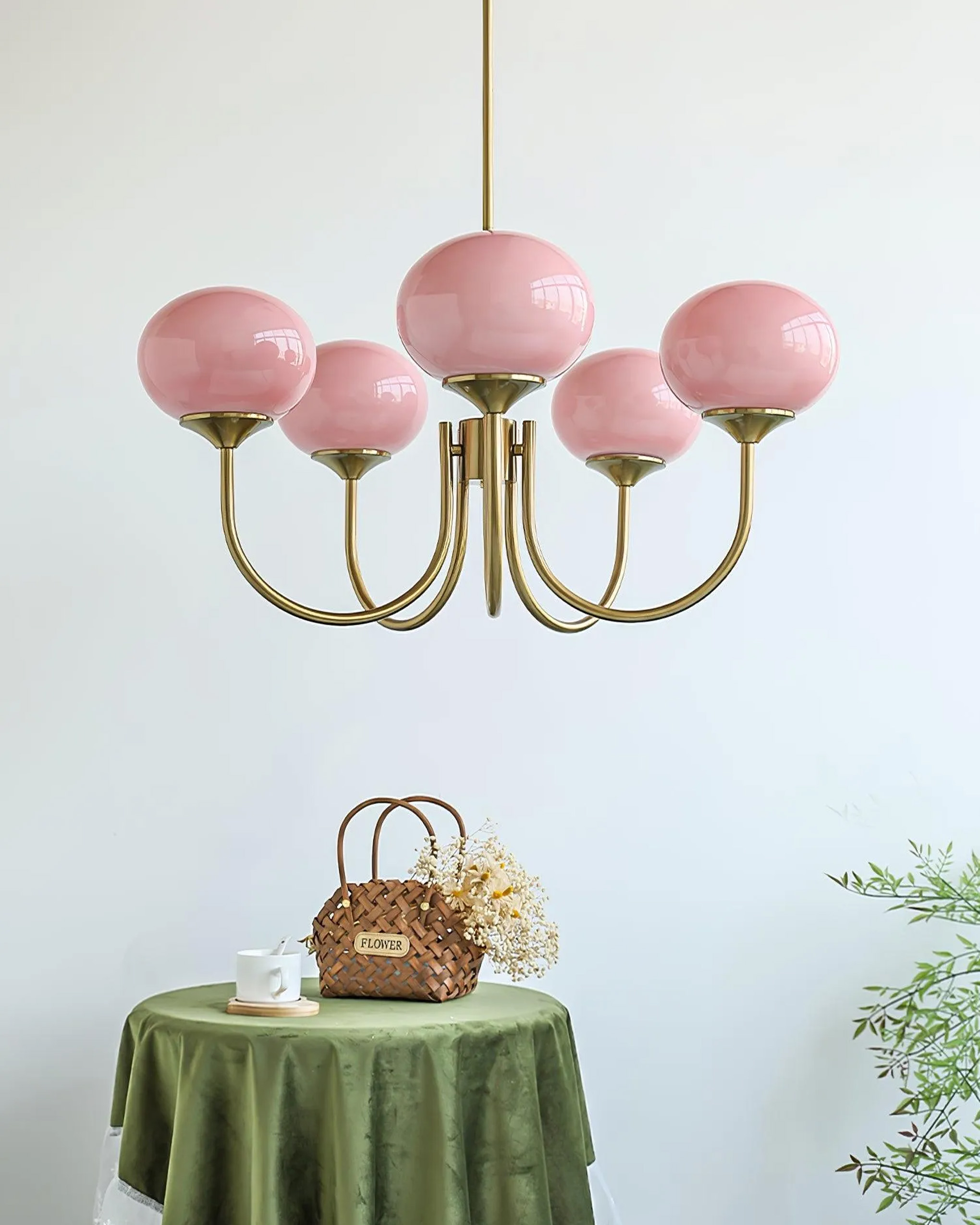 Marshmallow Chandelier
