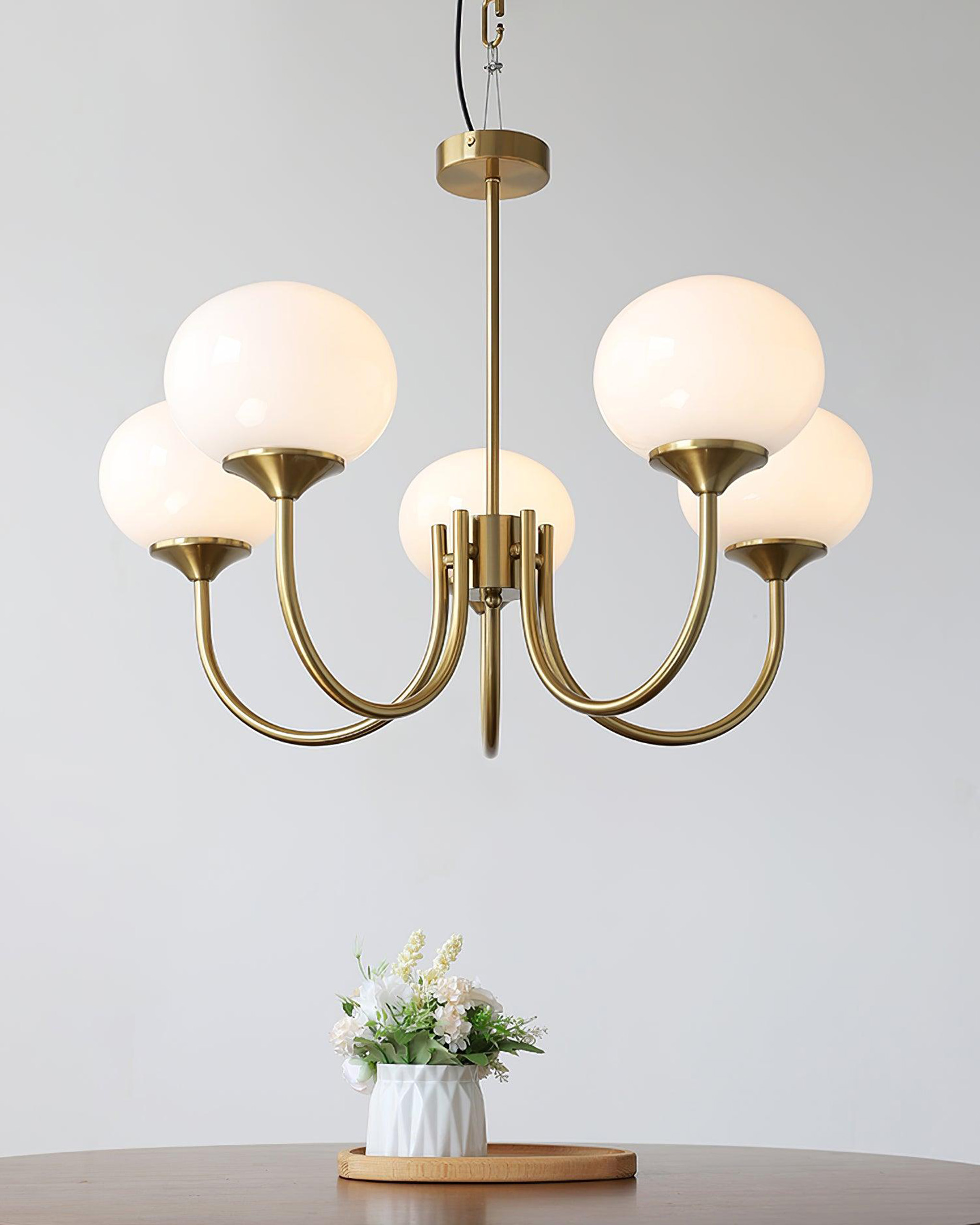 Marshmallow Chandelier