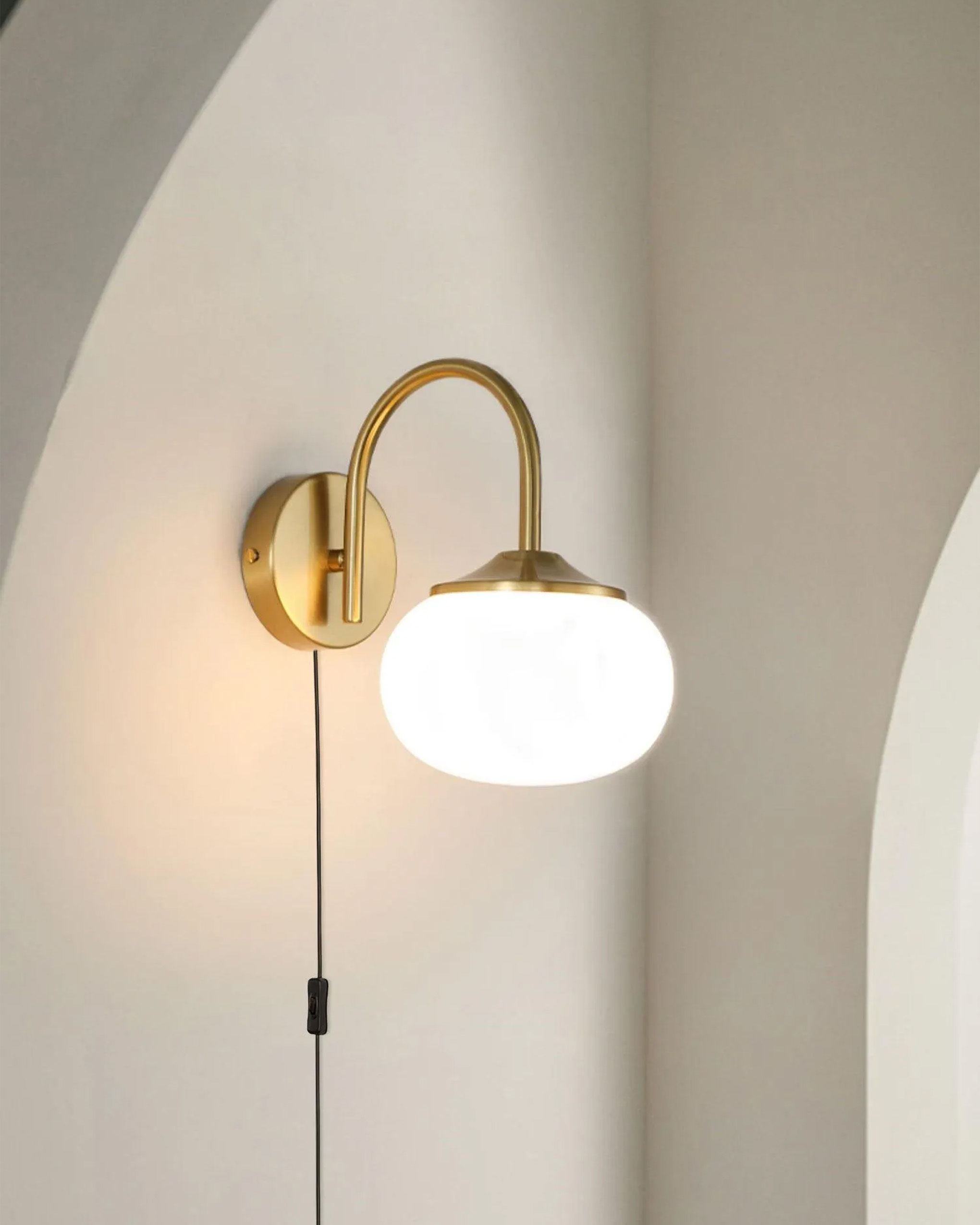 Marshmallow Sconce Plug Version