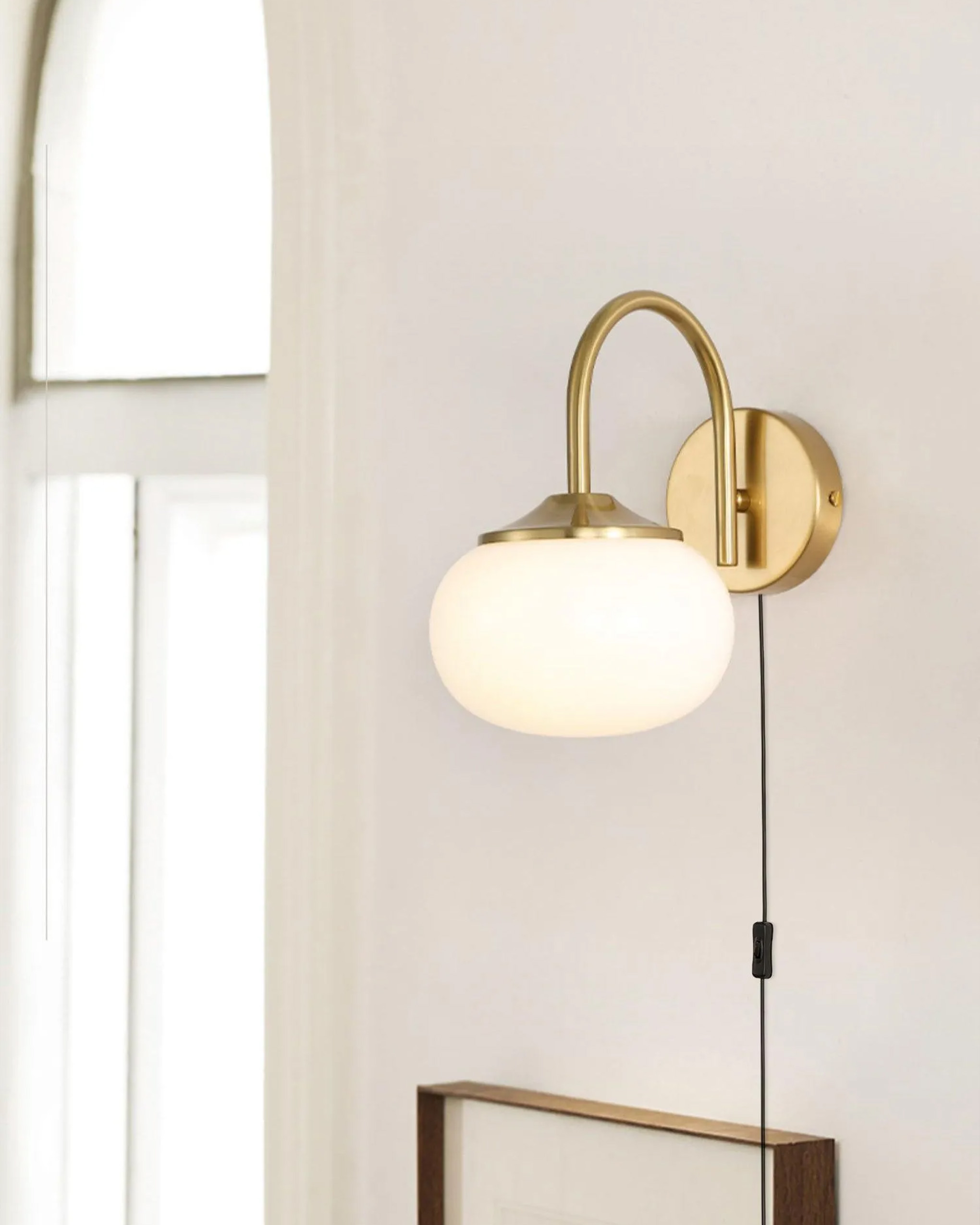 Marshmallow Sconce Plug Version