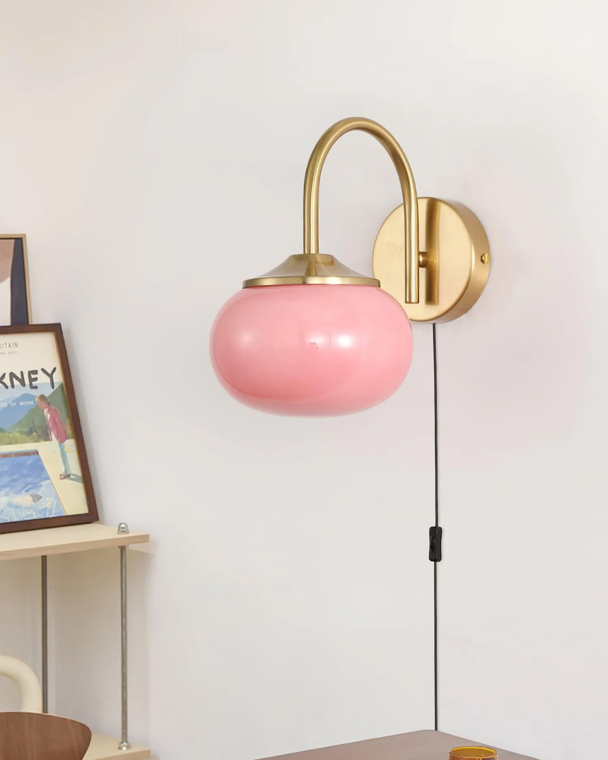 Marshmallow Sconce Plug Version