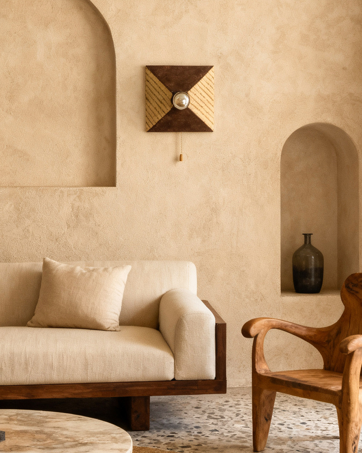 Medina Relief Wall Lamp