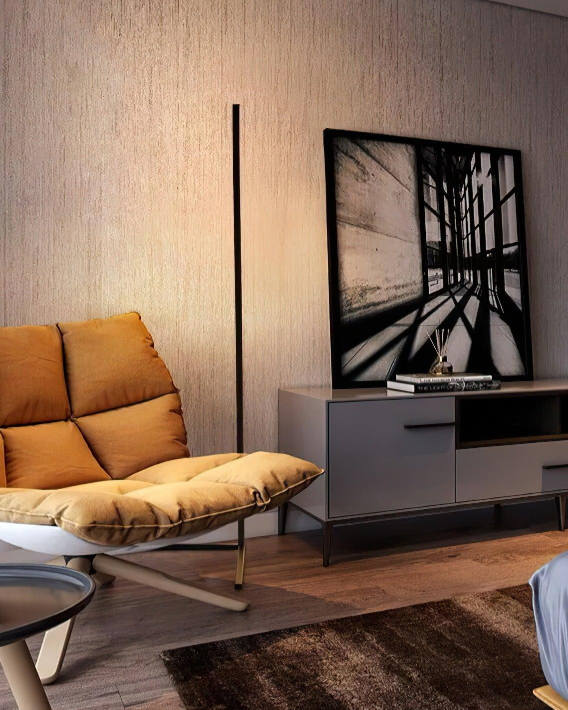 Minimalist LED Floor Lamp