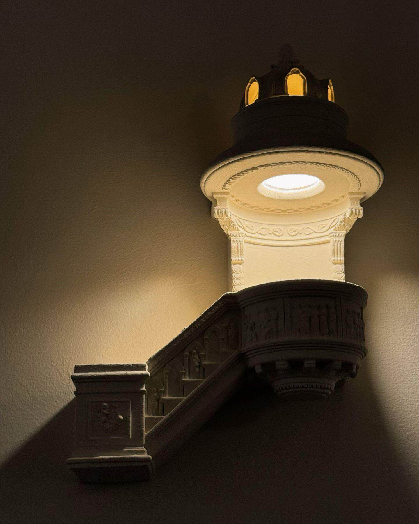 Mirabilia Plaster Wall Sconce