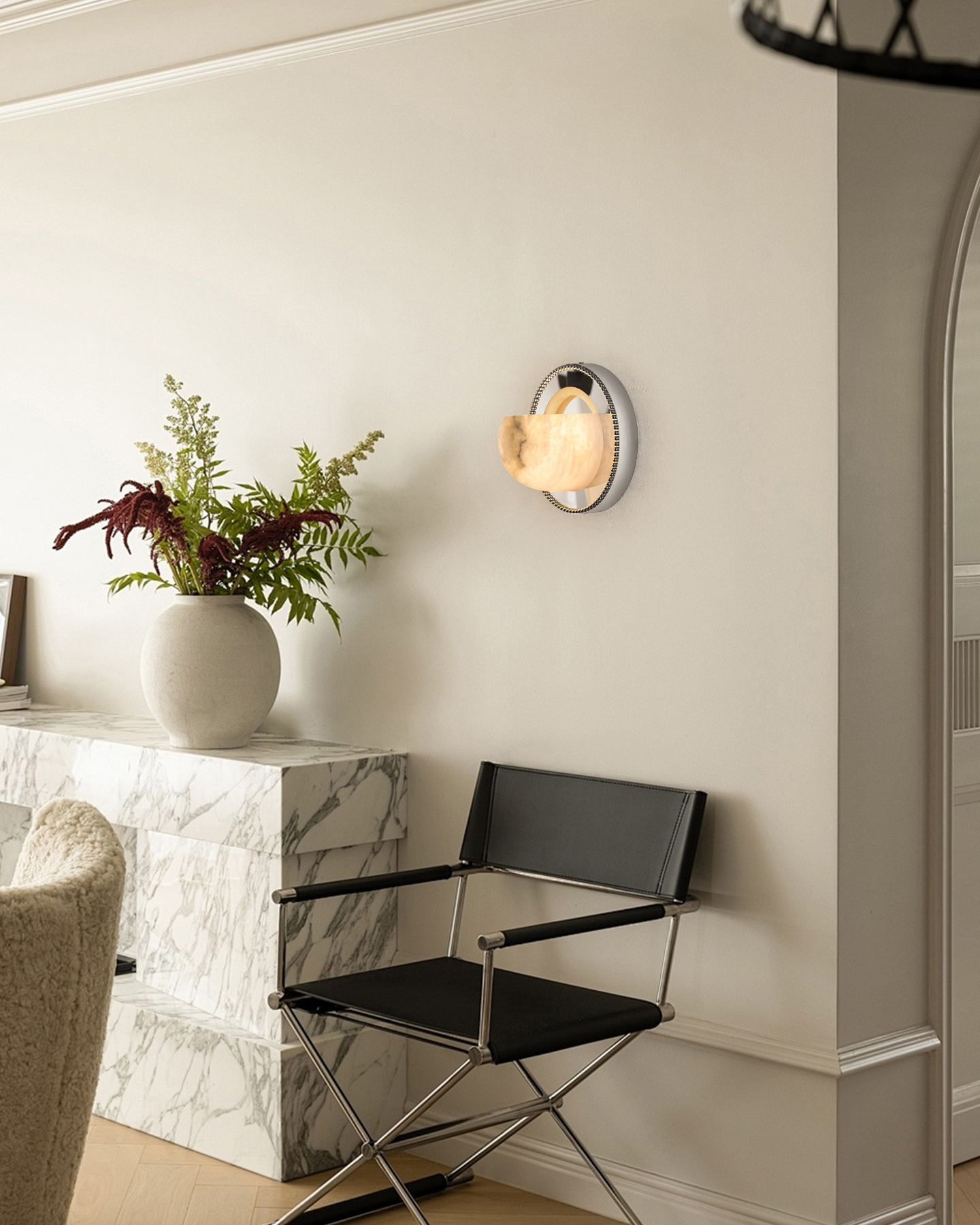 Mirage Alabaster Wall Sconce