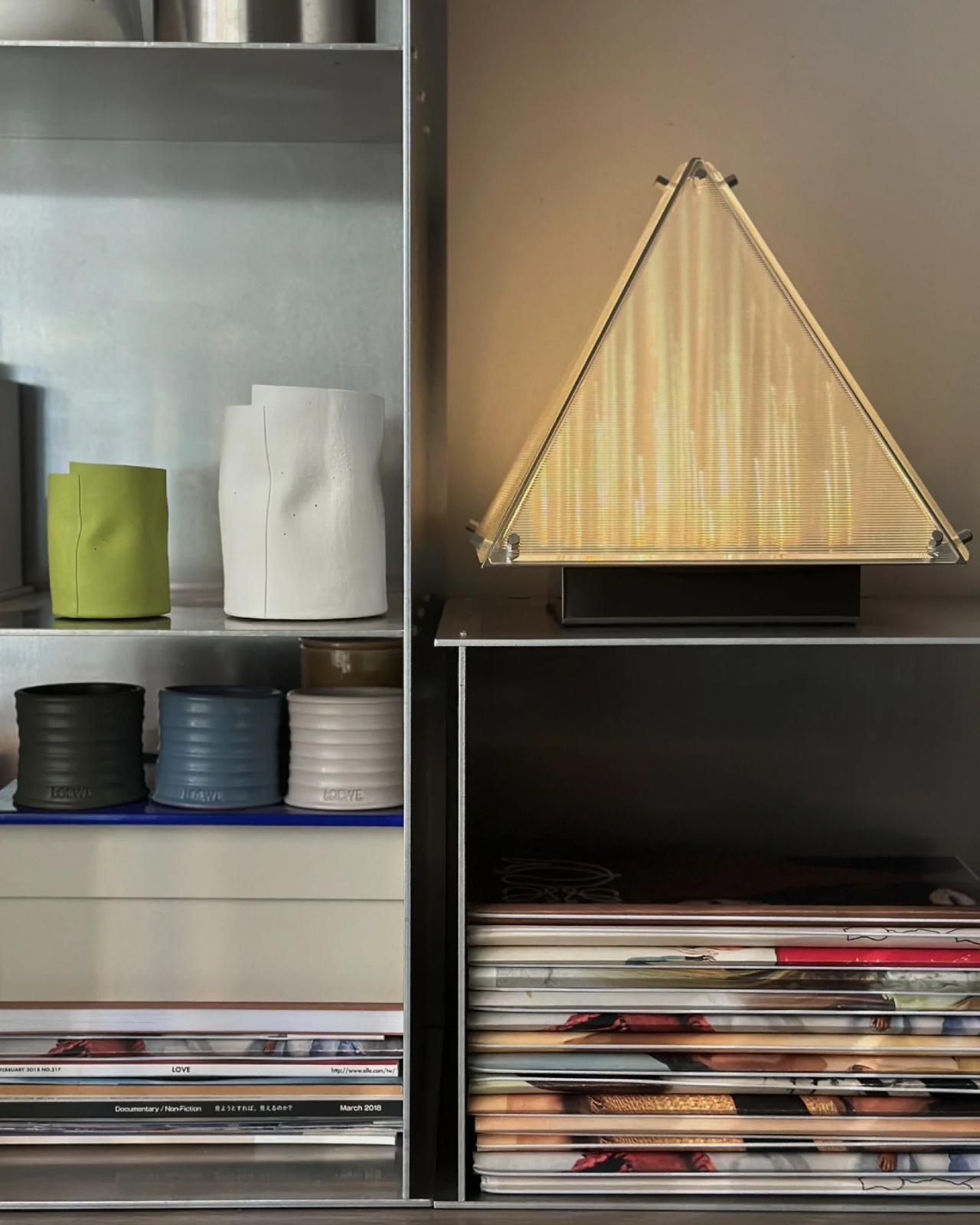 Mirage Pyramid Table Lamp