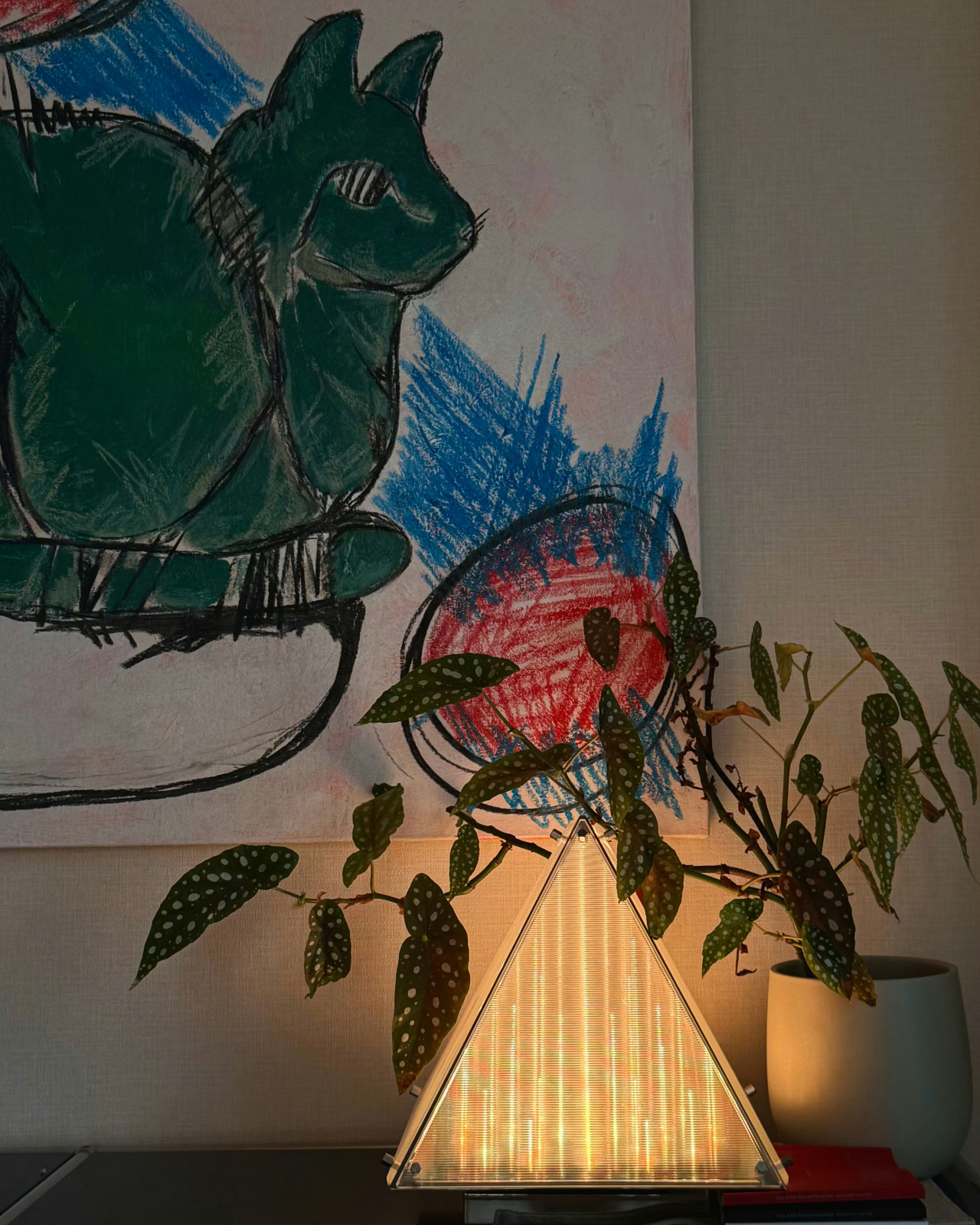 Mirage Pyramid Table Lamp