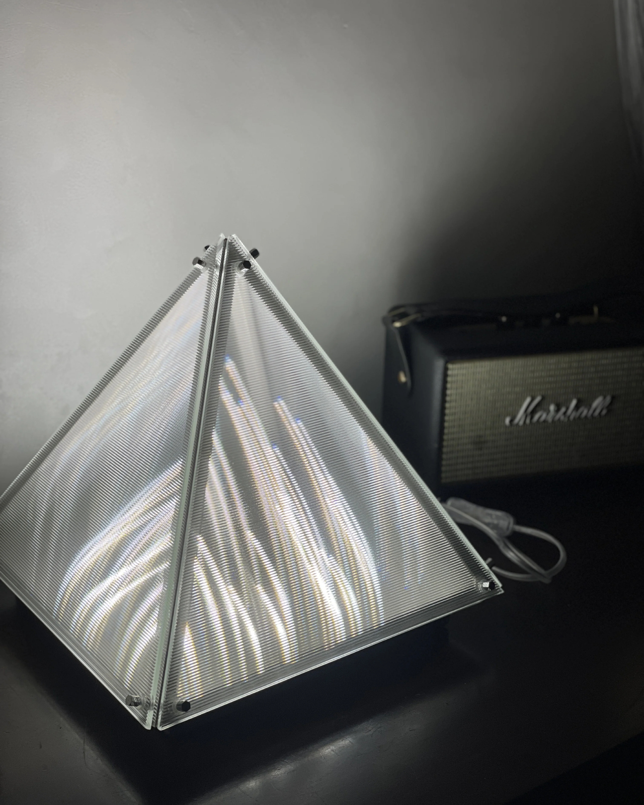Mirage Pyramid Table Lamp