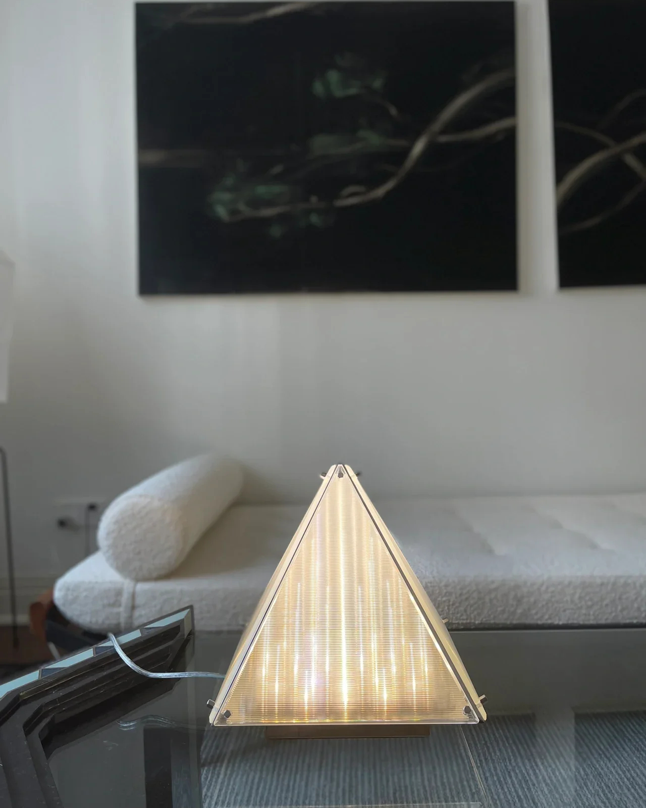 Mirage Pyramid Table Lamp