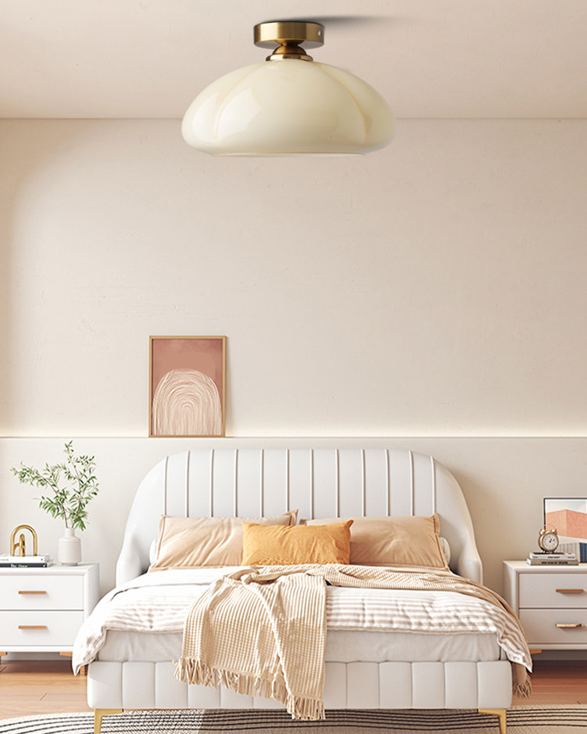 Miro Glass Ceiling Light