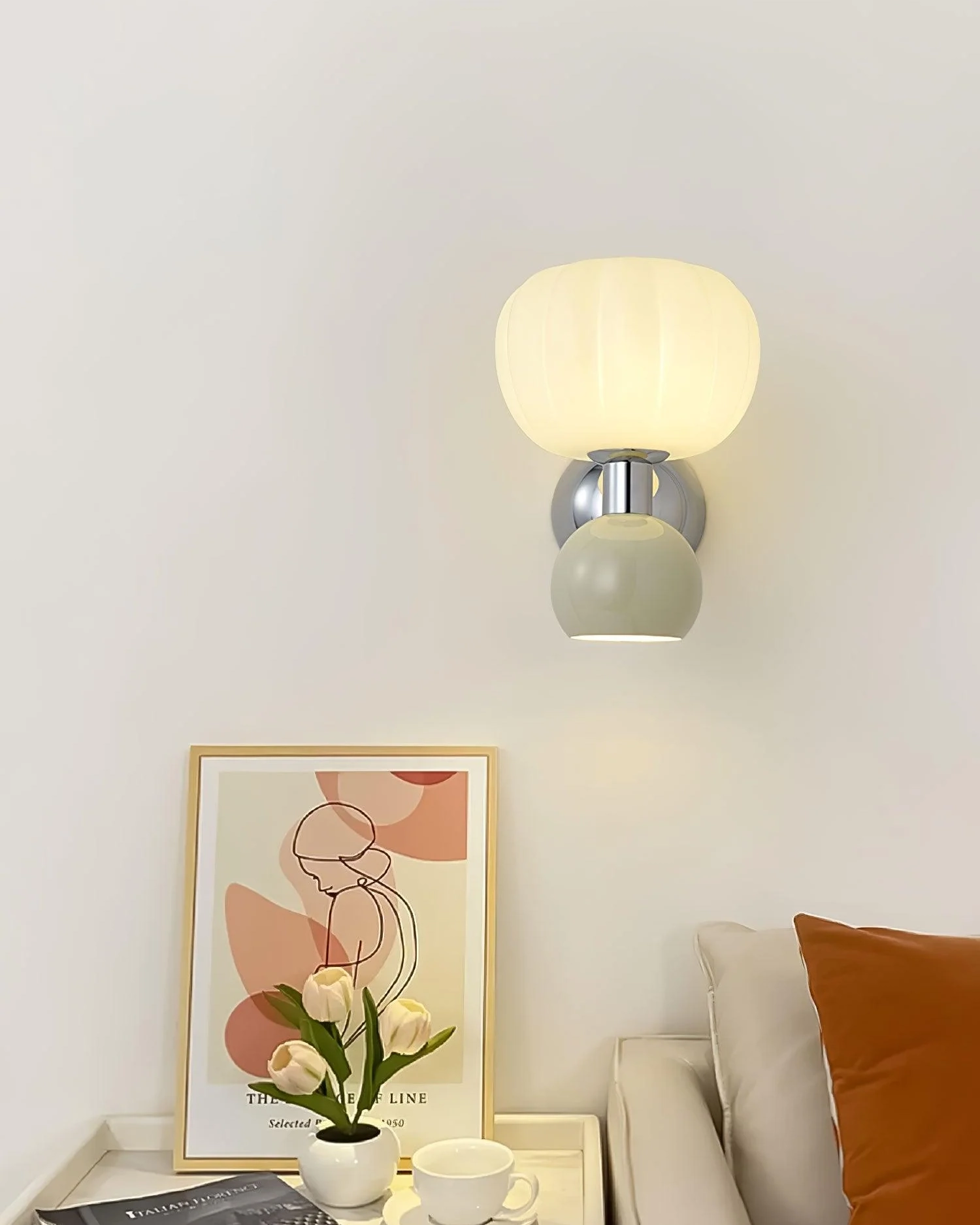 Moderno Cream Sconce