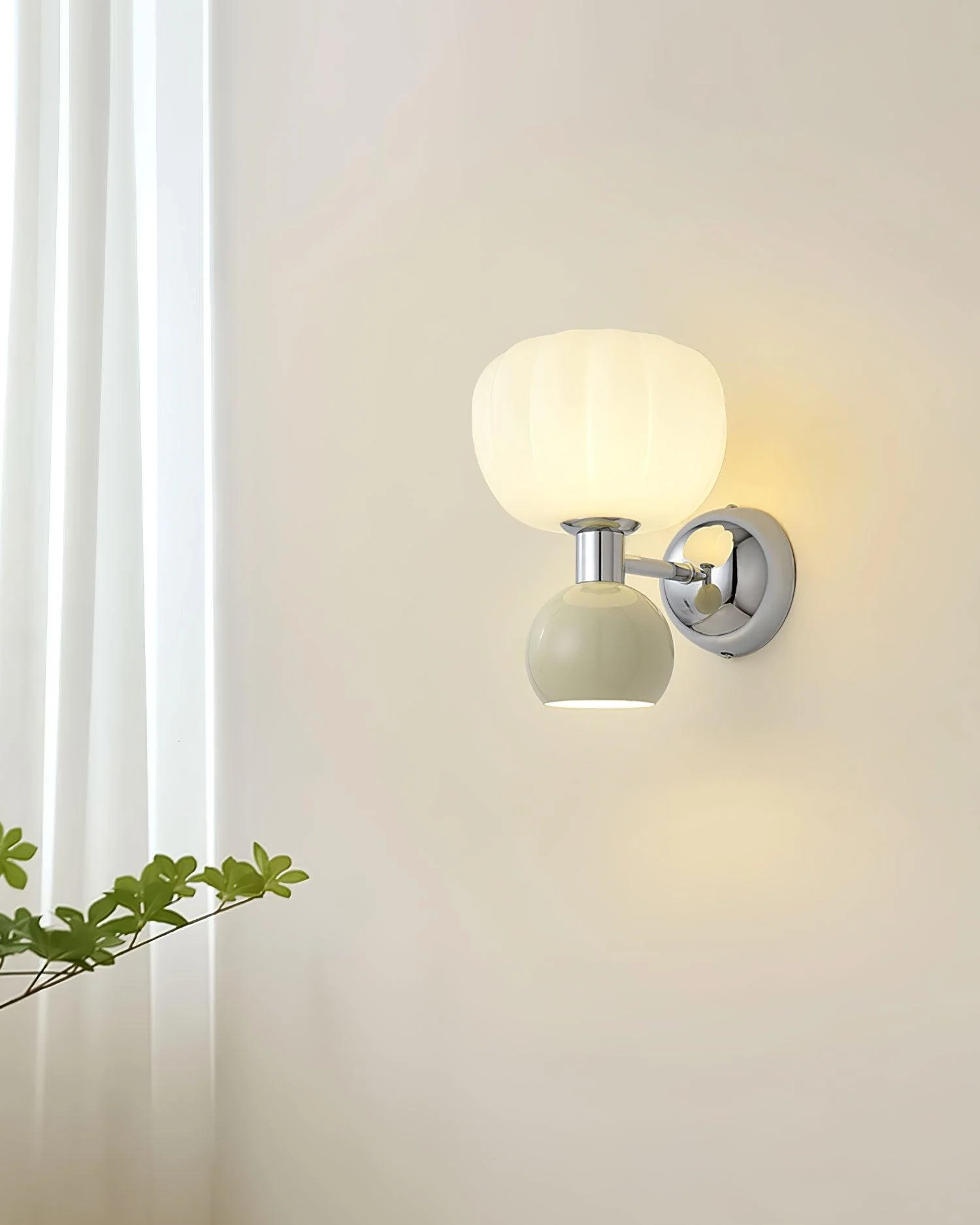 Moderno Cream Sconce