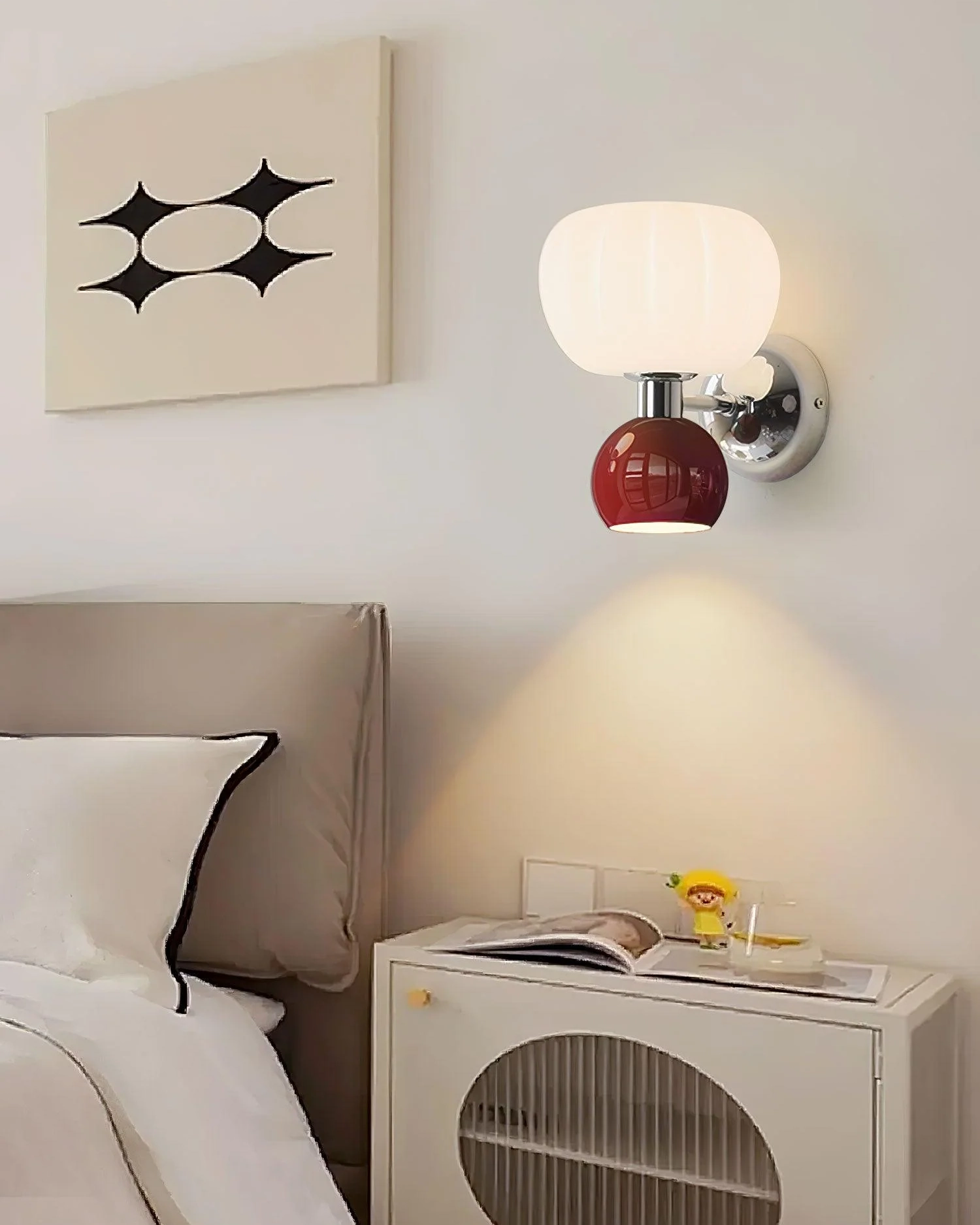 Moderno Cream Sconce
