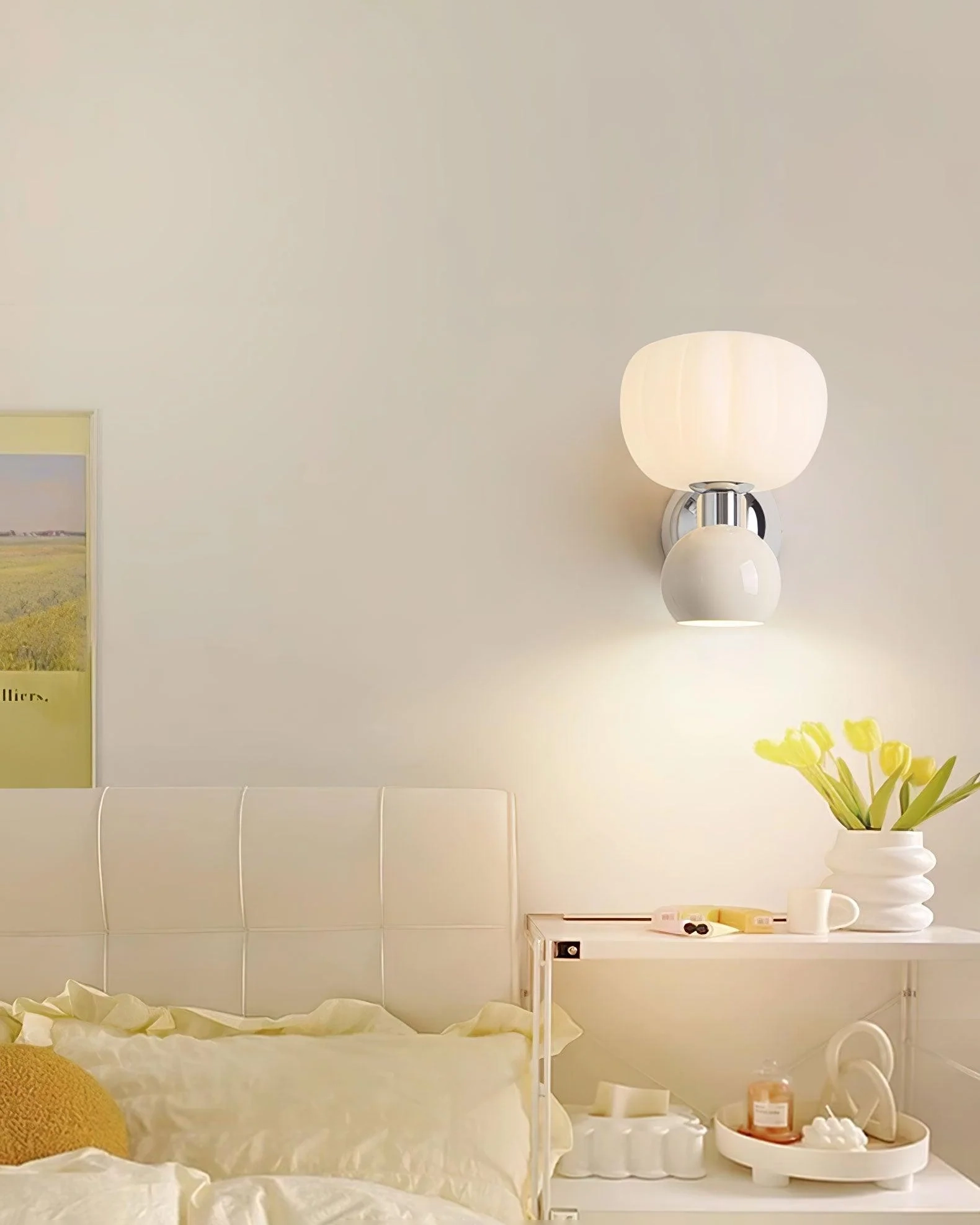 Moderno Cream Sconce