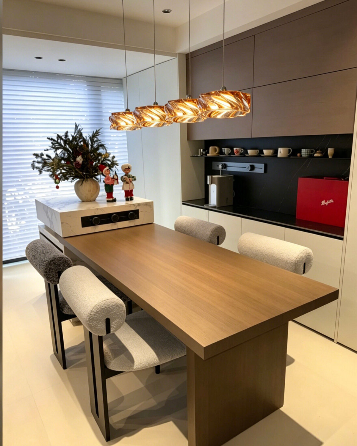 Molten Amber Pendant Light