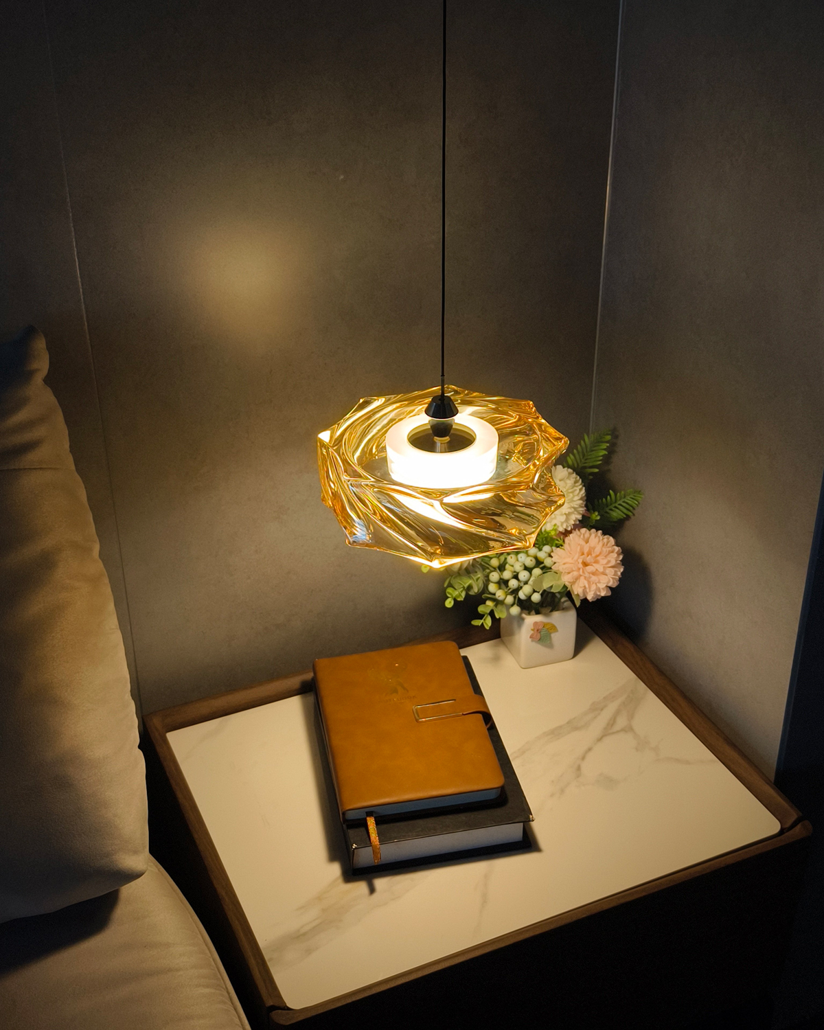 Molten Amber Pendant Light