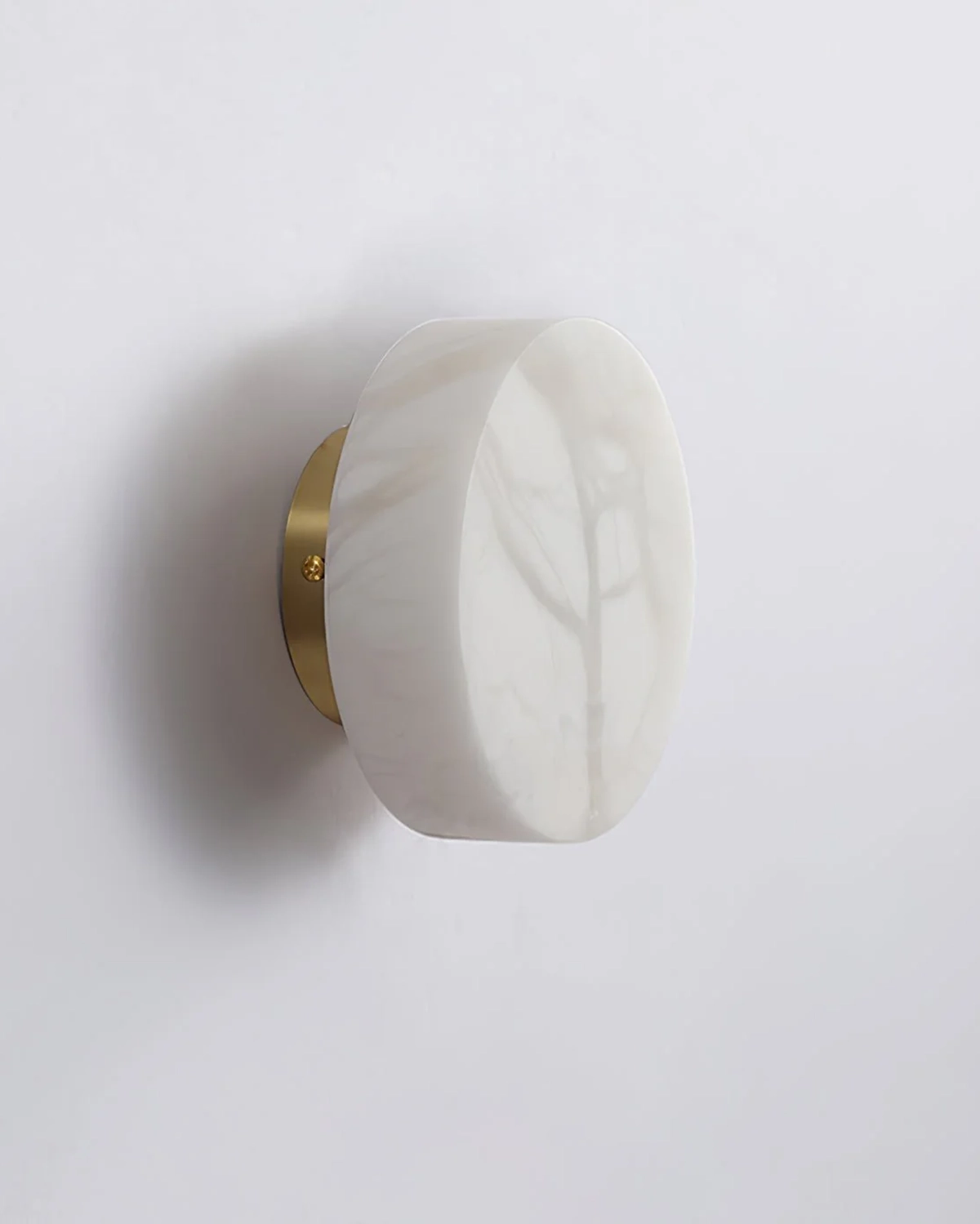 Moonlit Alabaster Wall Light
