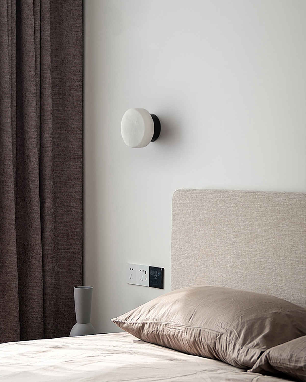 Moonlit Alabaster Wall Light