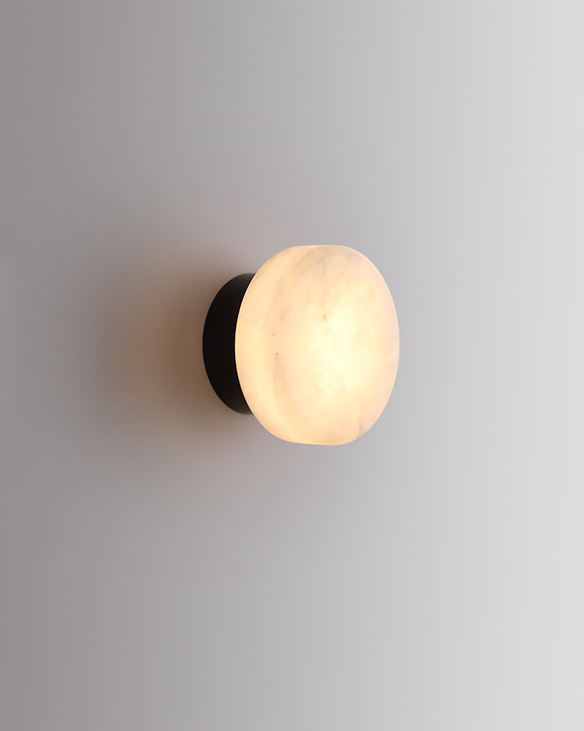 Moonlit Alabaster Wall Light