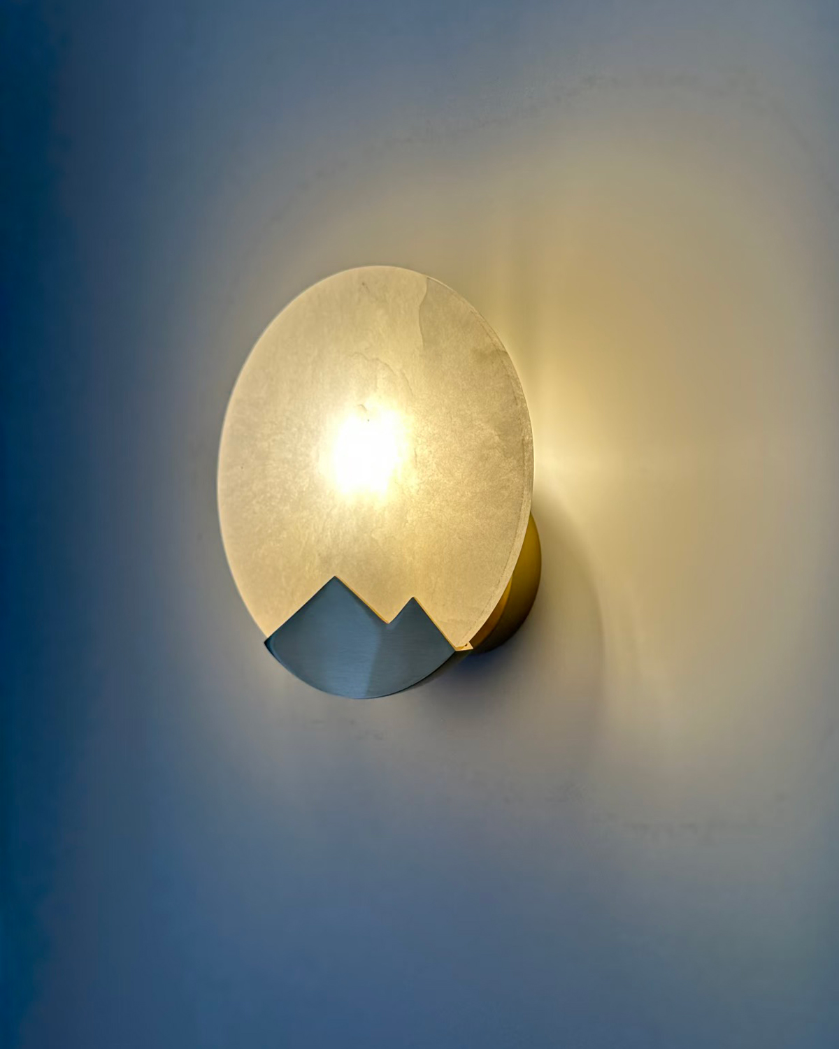 Moonrise Alabaster Wall Light
