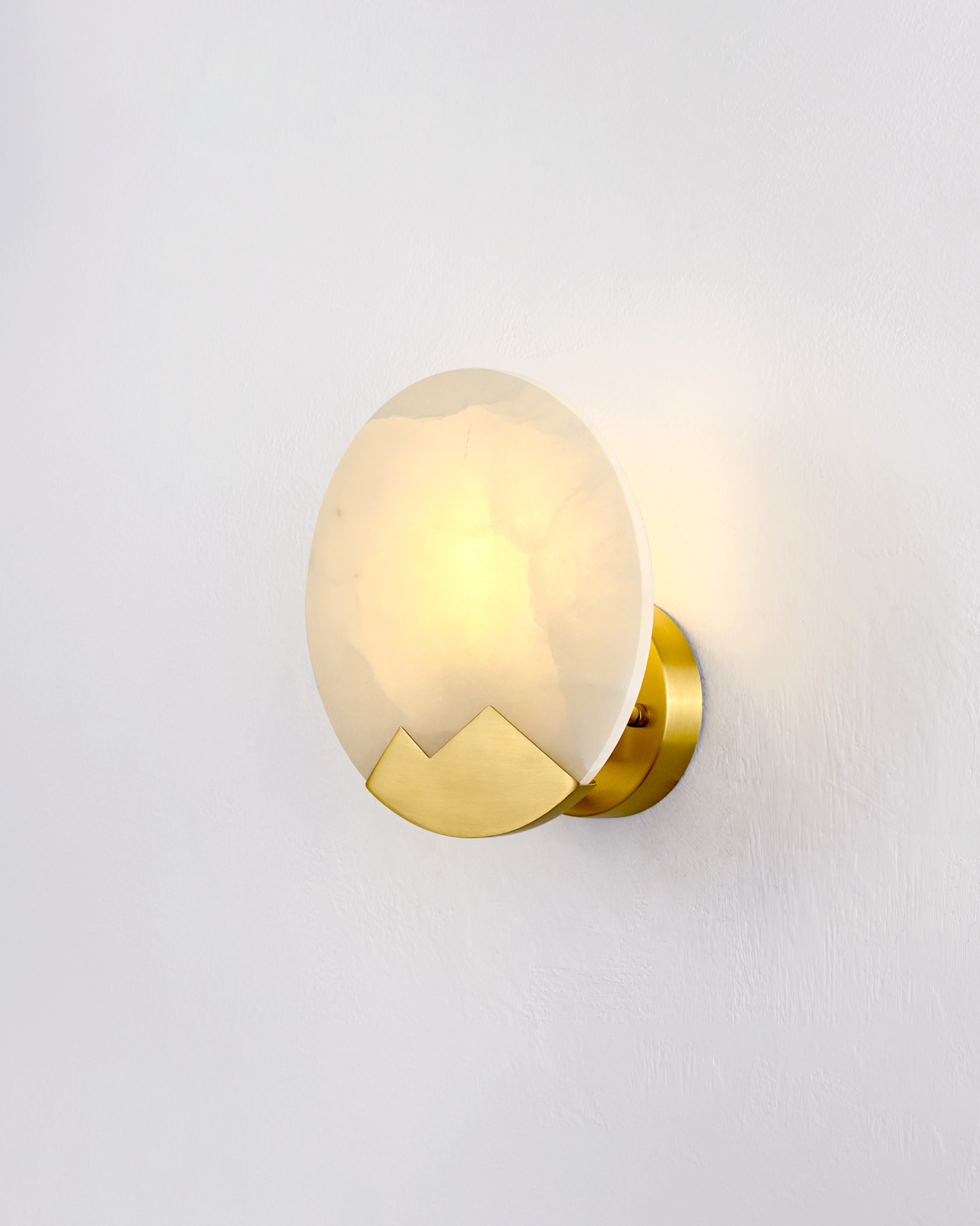 Moonrise Alabaster Wall Light