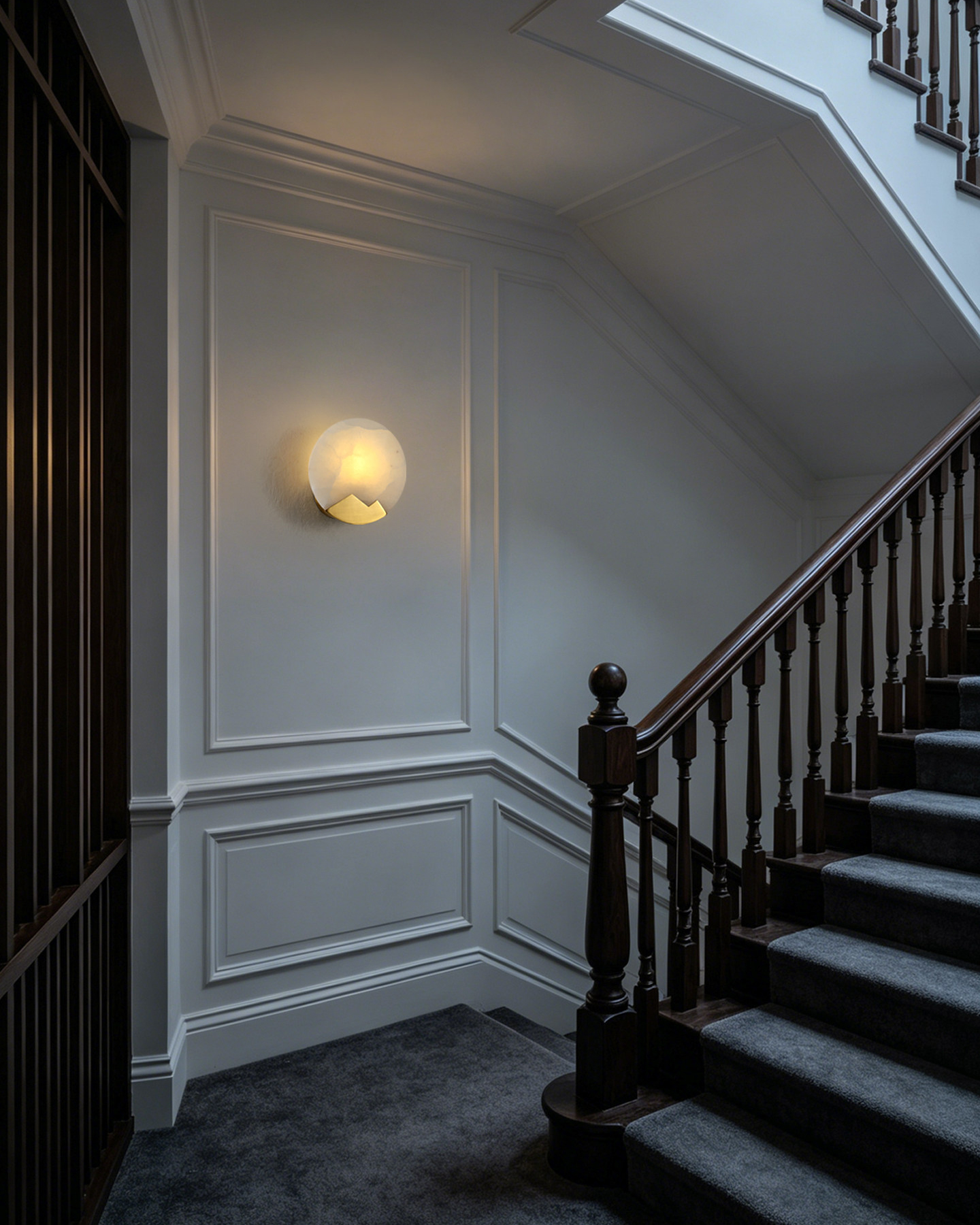 Moonrise Alabaster Wall Light